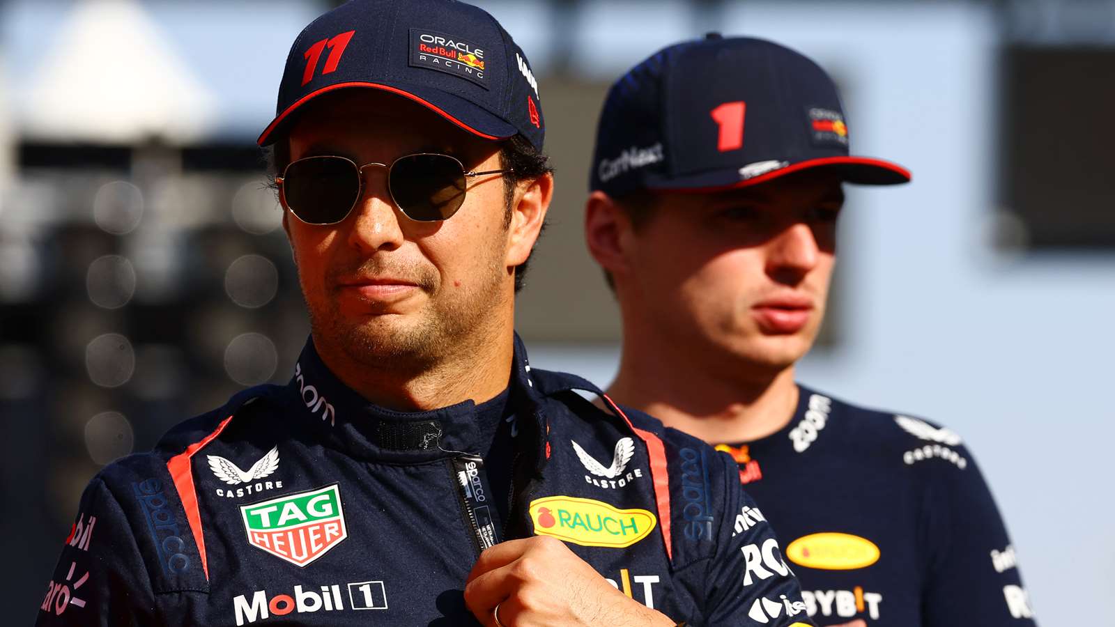 Sergio Perez is racing for his Red Bull
