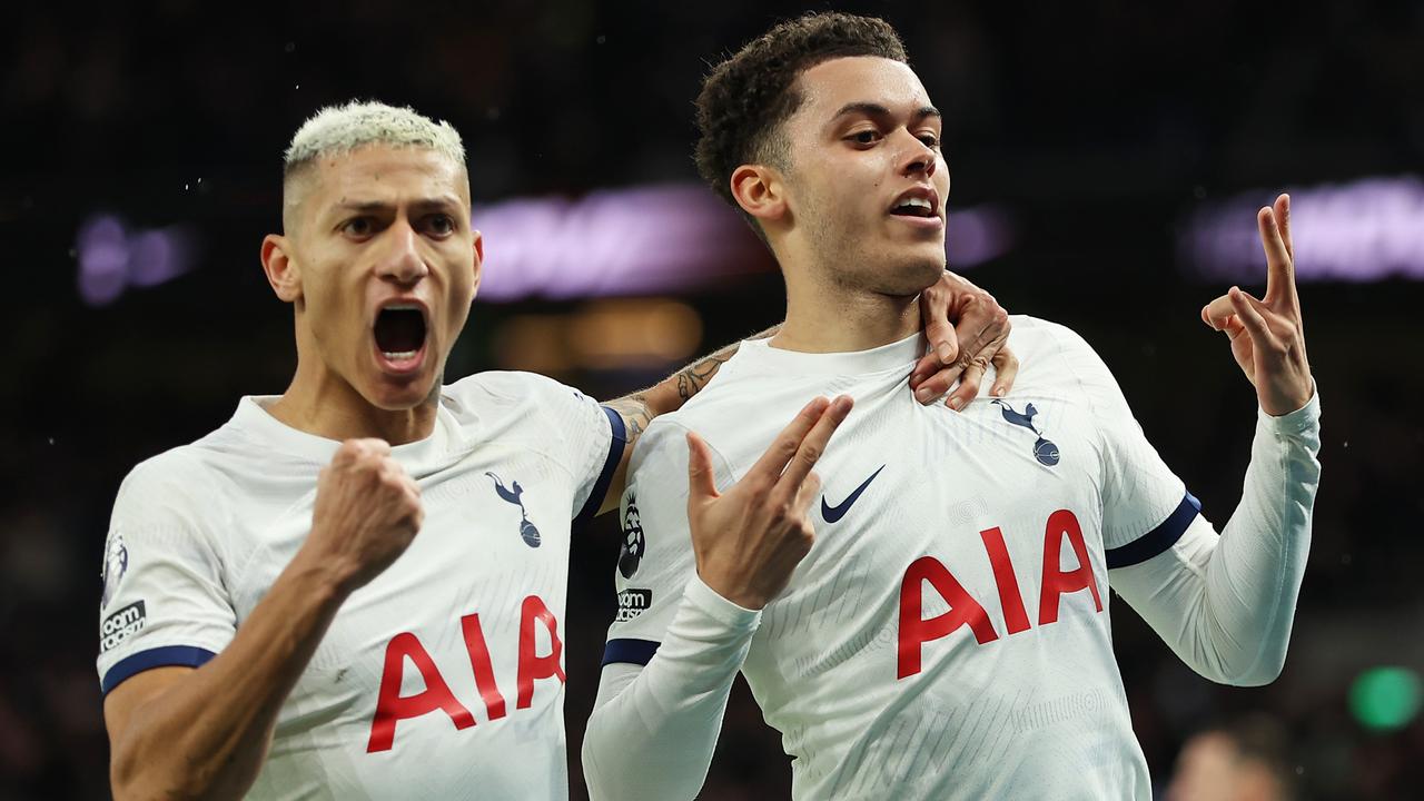 EPL 2024: Tottenham def Brighton, score