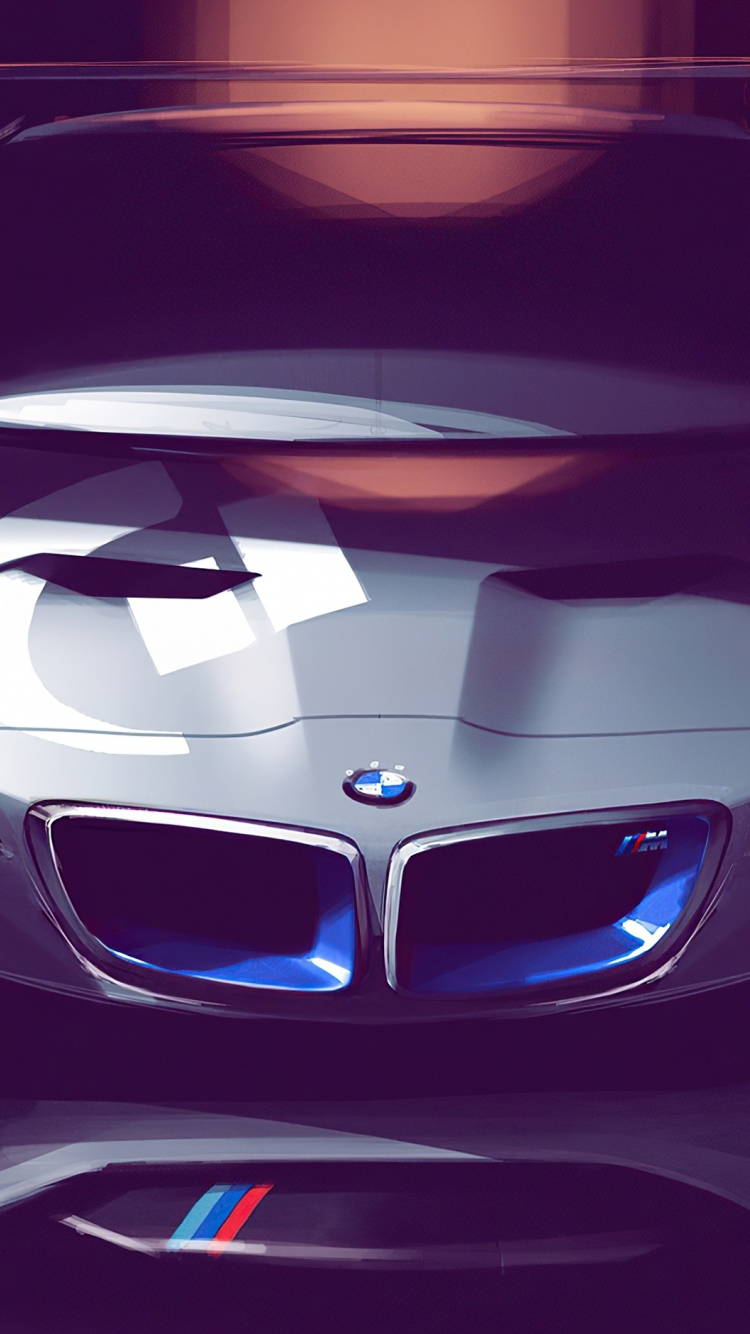 Download wallpaper 750x1334 bmw vision