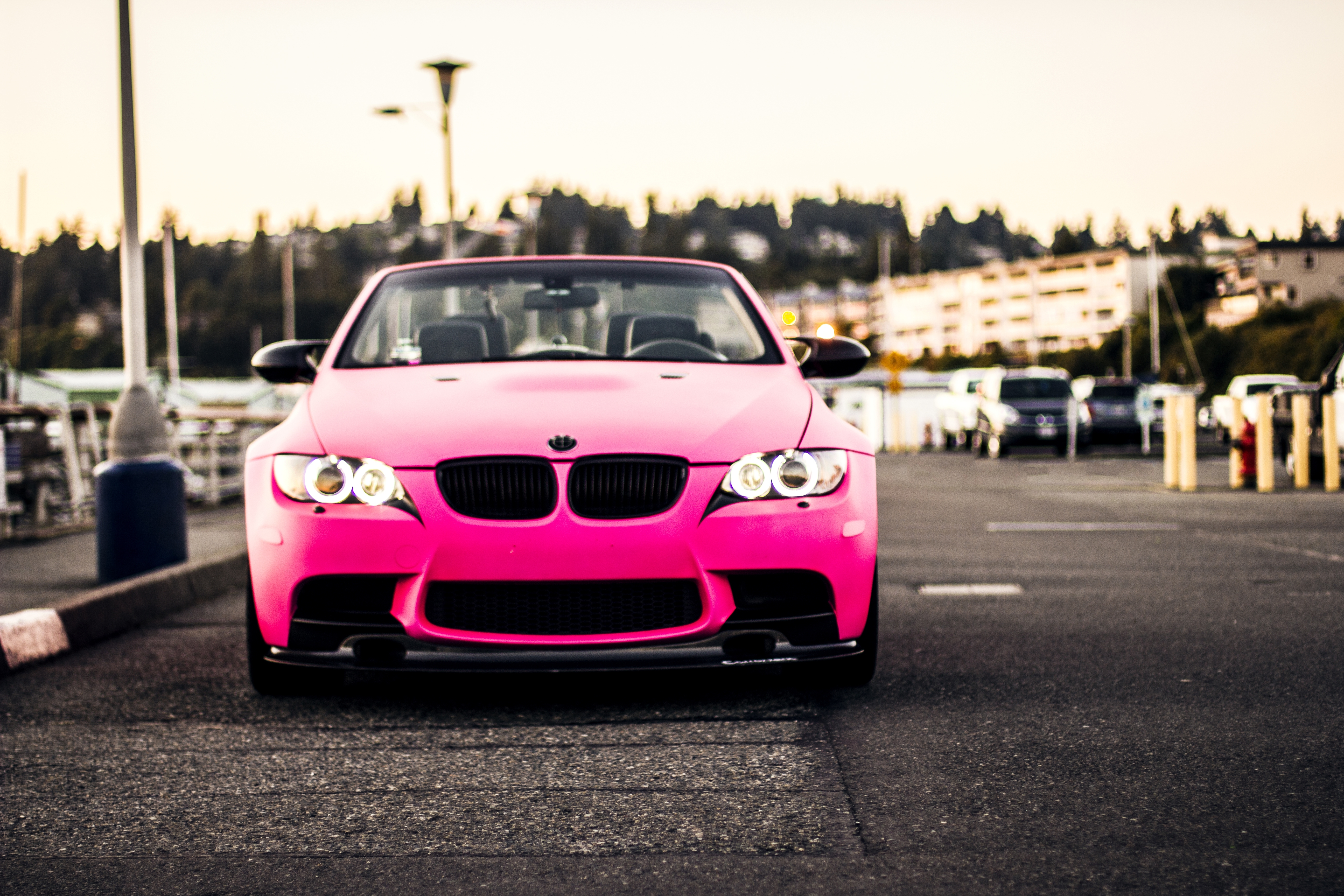 Wallpaper Pink, BMW, Pink, Tuning, BMW