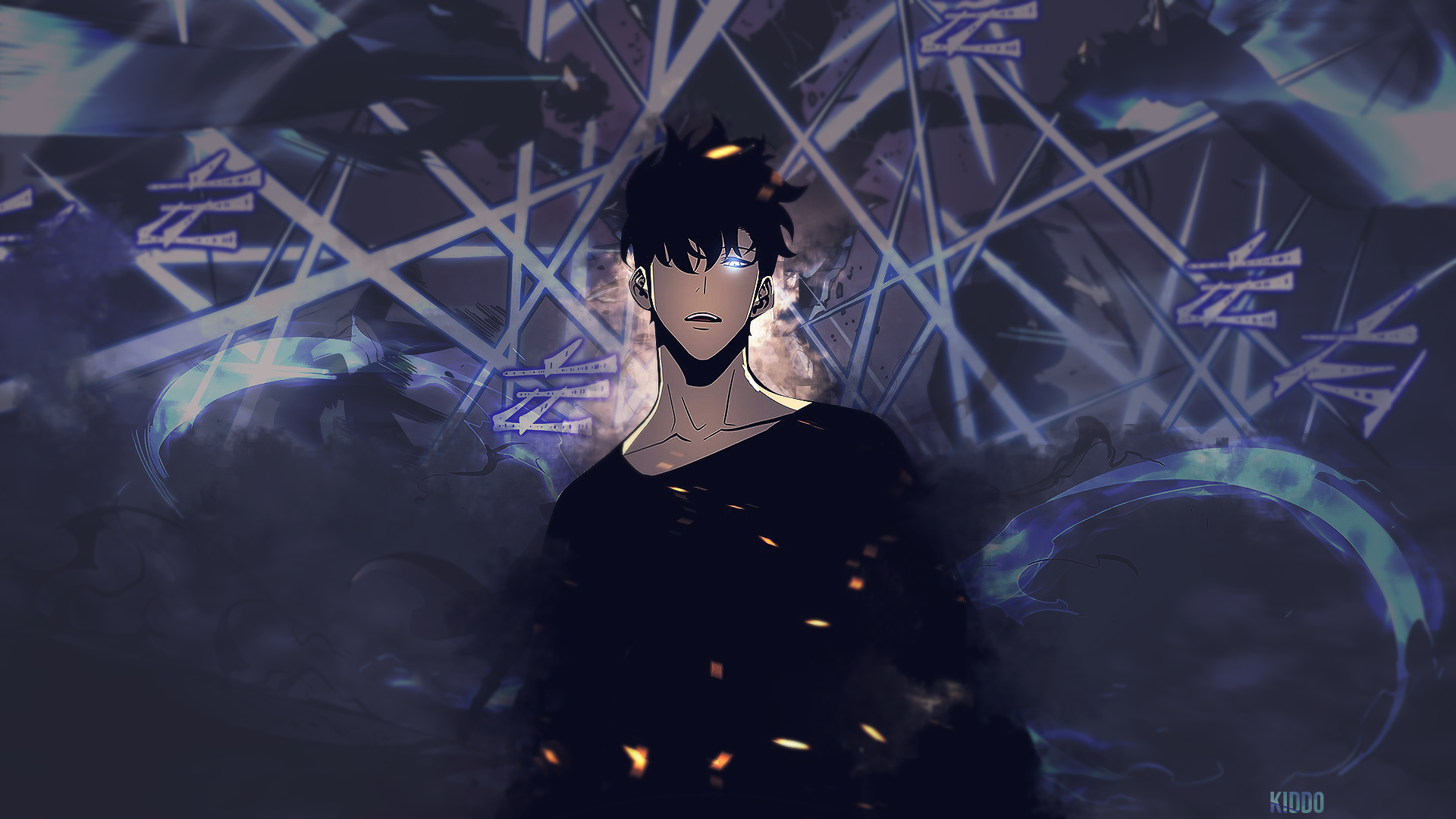 Dynamic Solo Leveling HD Wallpaper