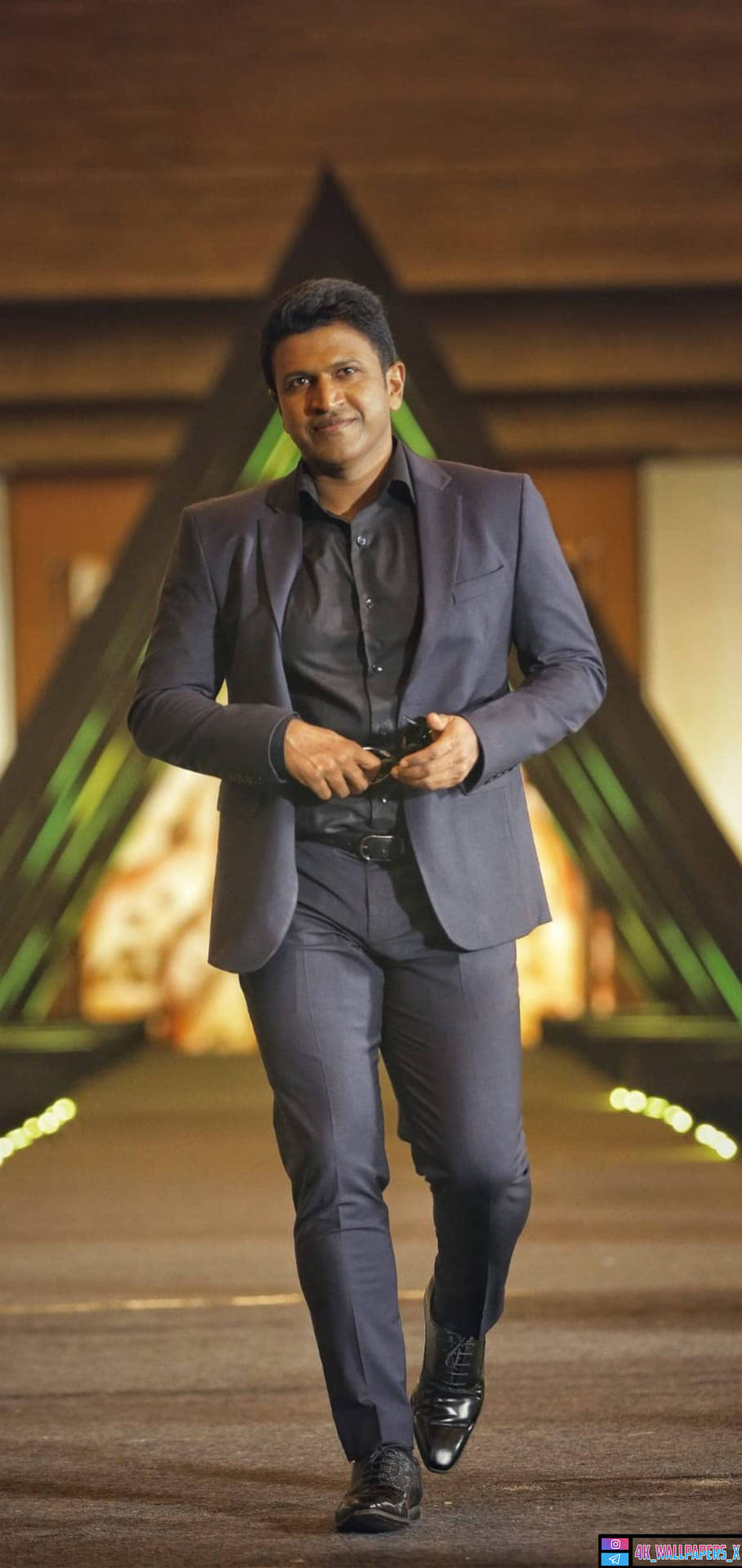 Download Puneeth Rajkumar Navy Blue