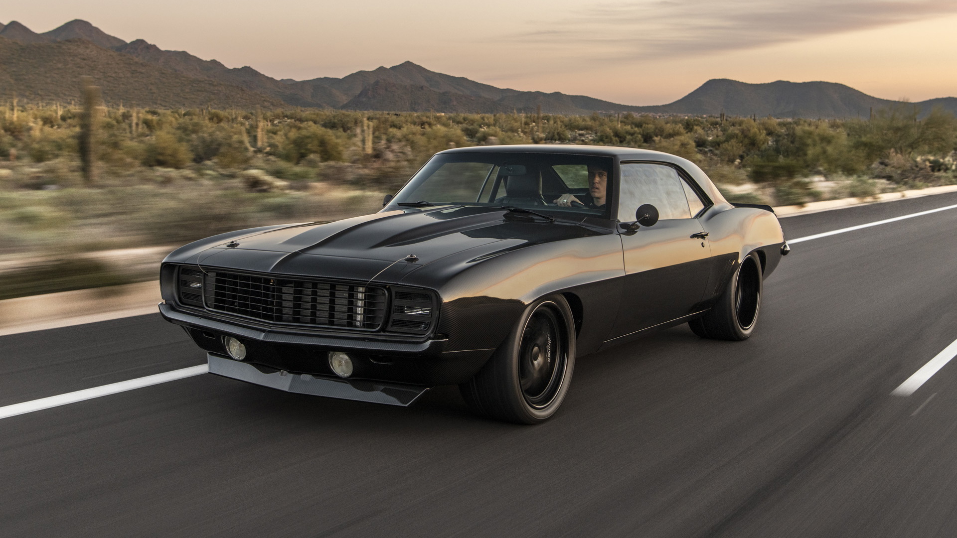 Camaro with carbon body