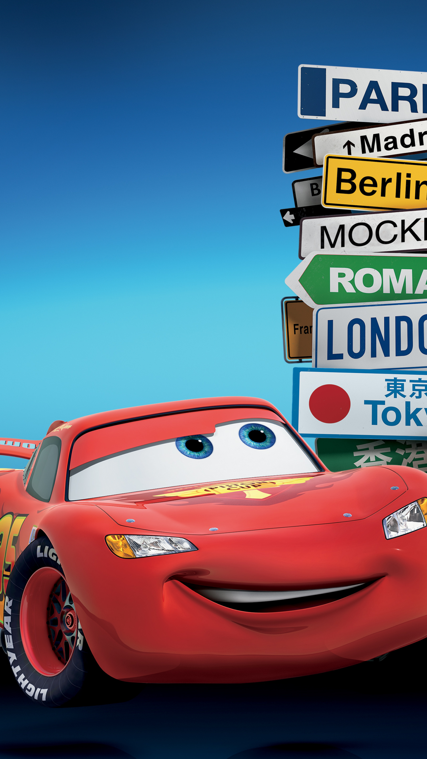 Cars 2 Phone Wallpaper