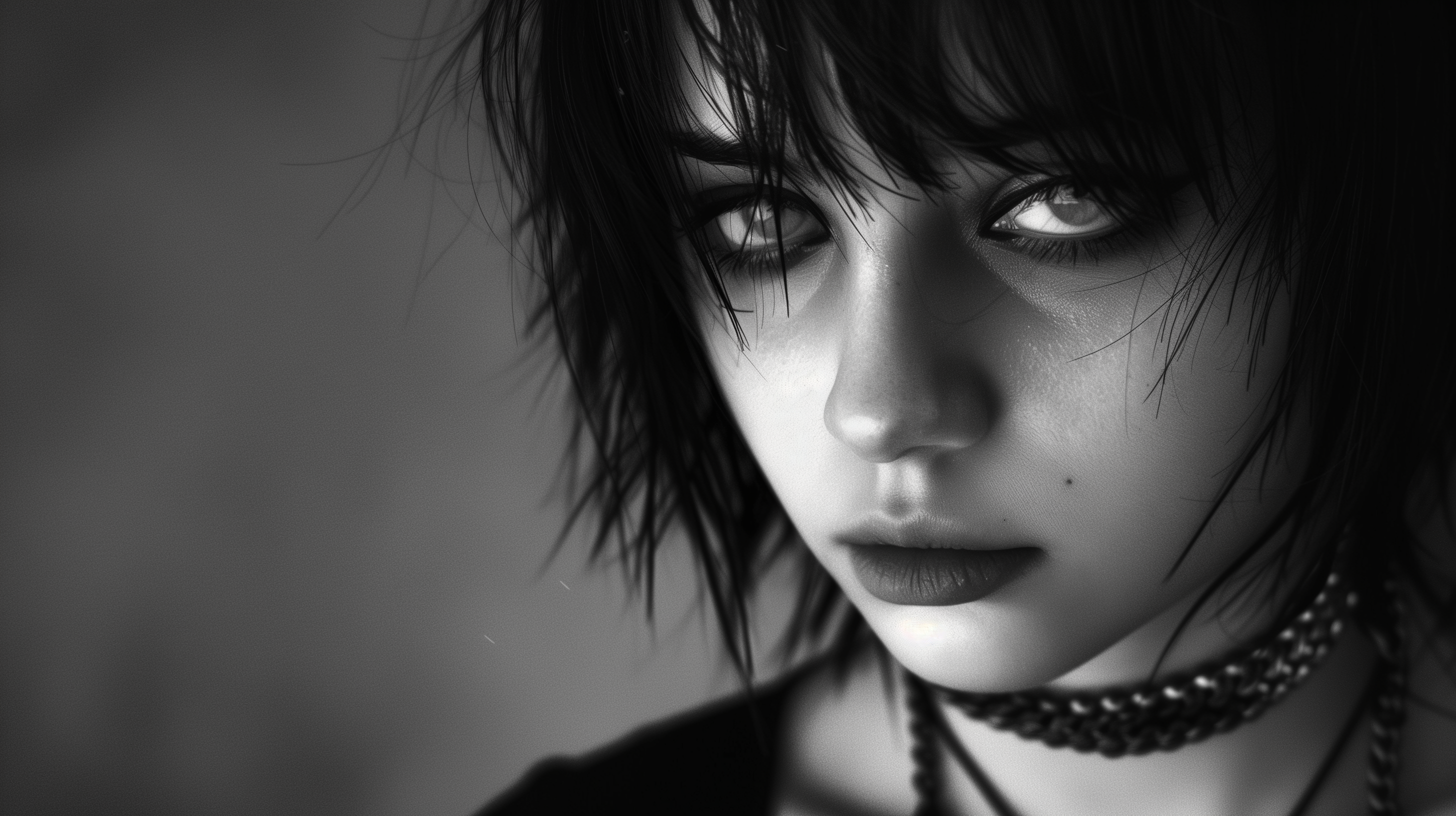 Dark Emo Girl HD Wallpaper for Desktop