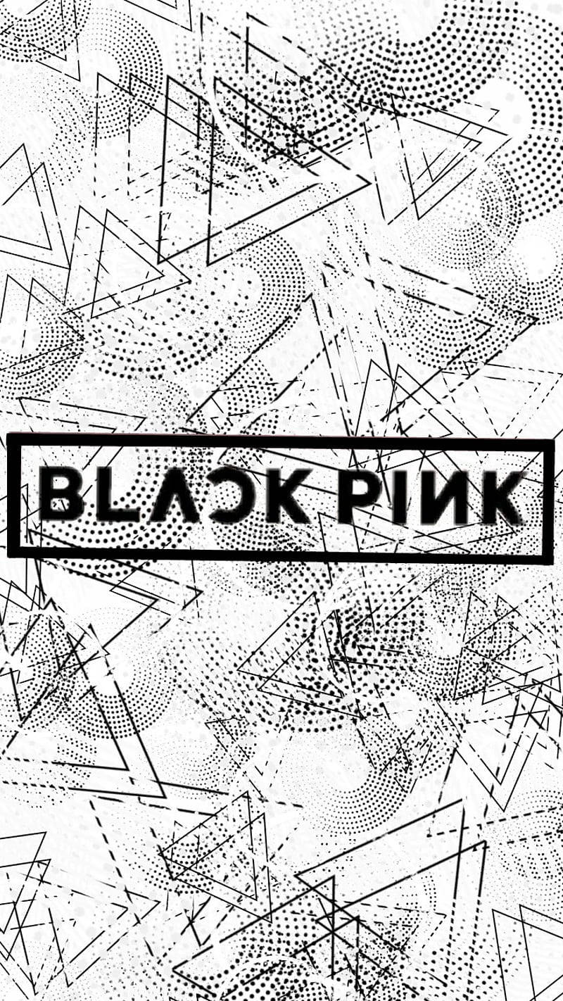 Download Blackpink Logo Over Black