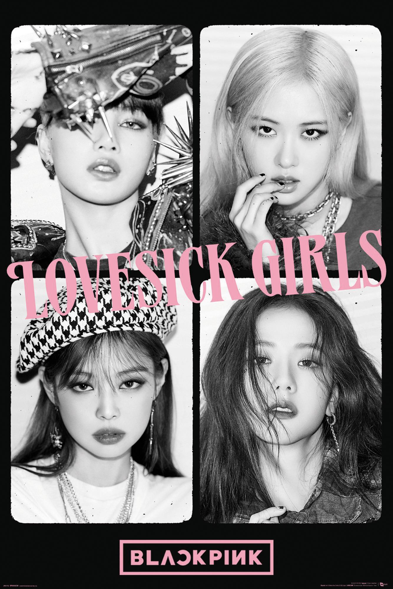 Blackpink Poster Lovesick Girls