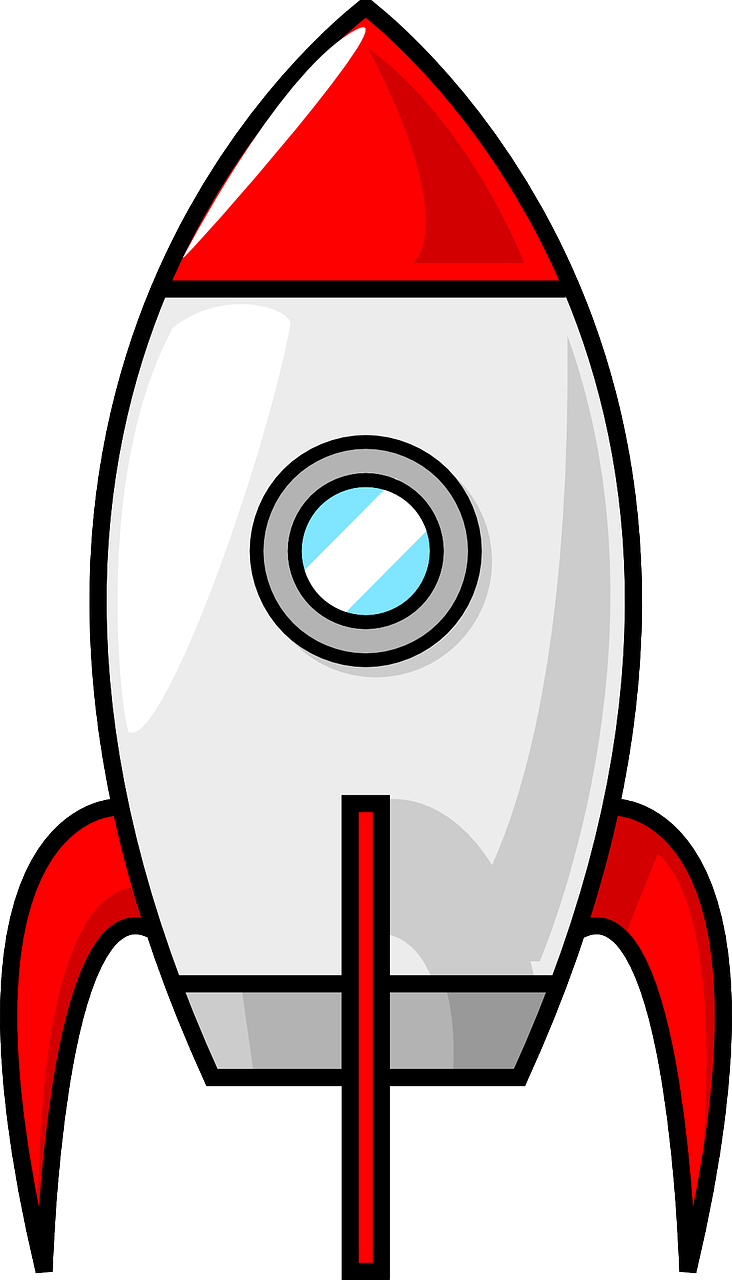 Free Cartoon Rocket & Rocket Image