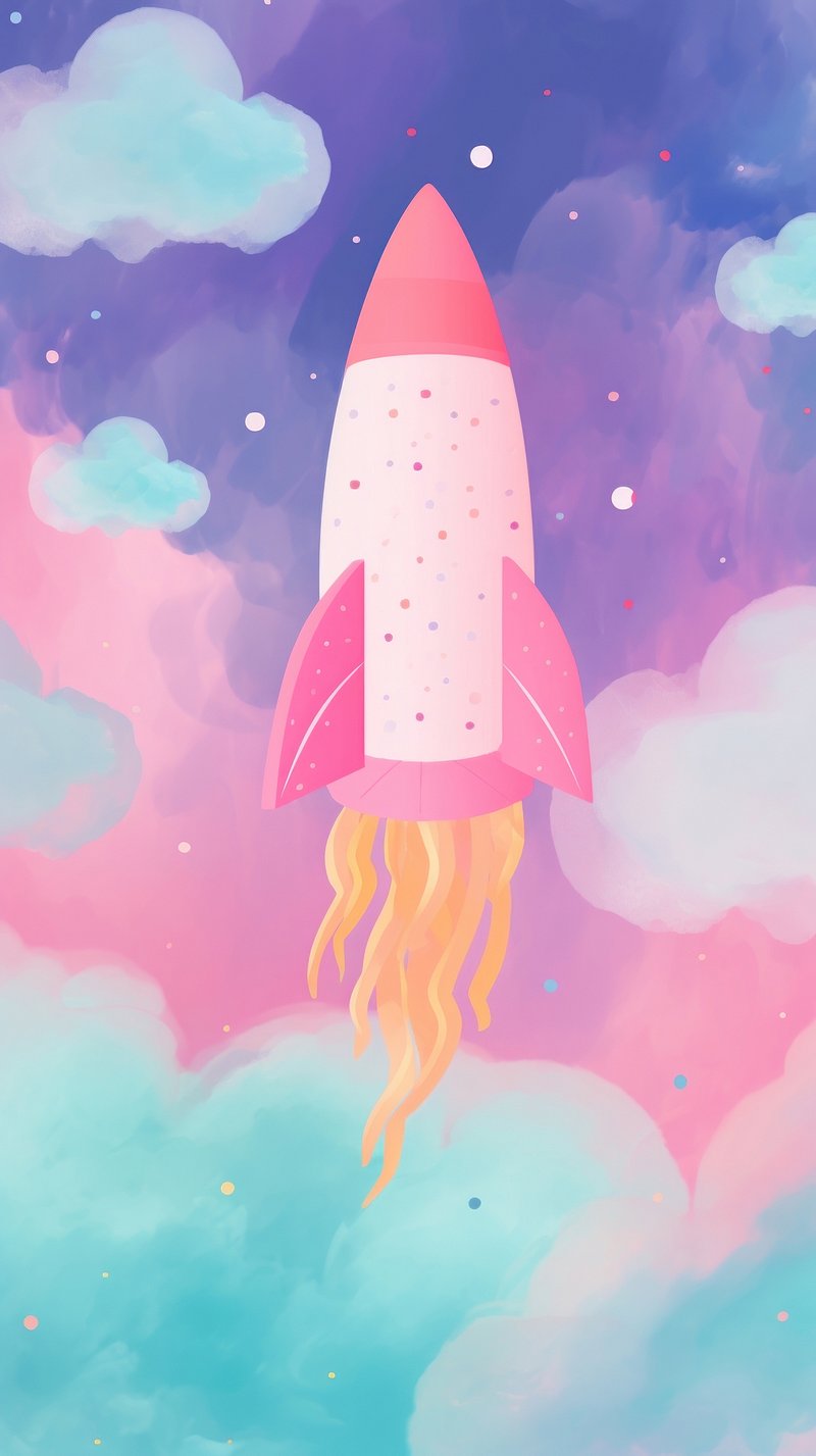 Space Rocket Cartoon Image. Free