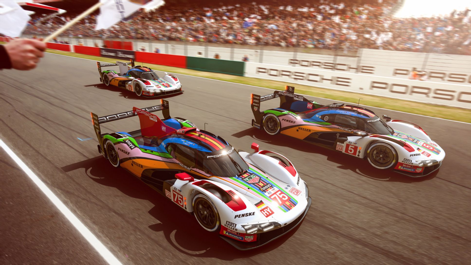 Porsche Penske Motorsport sends three