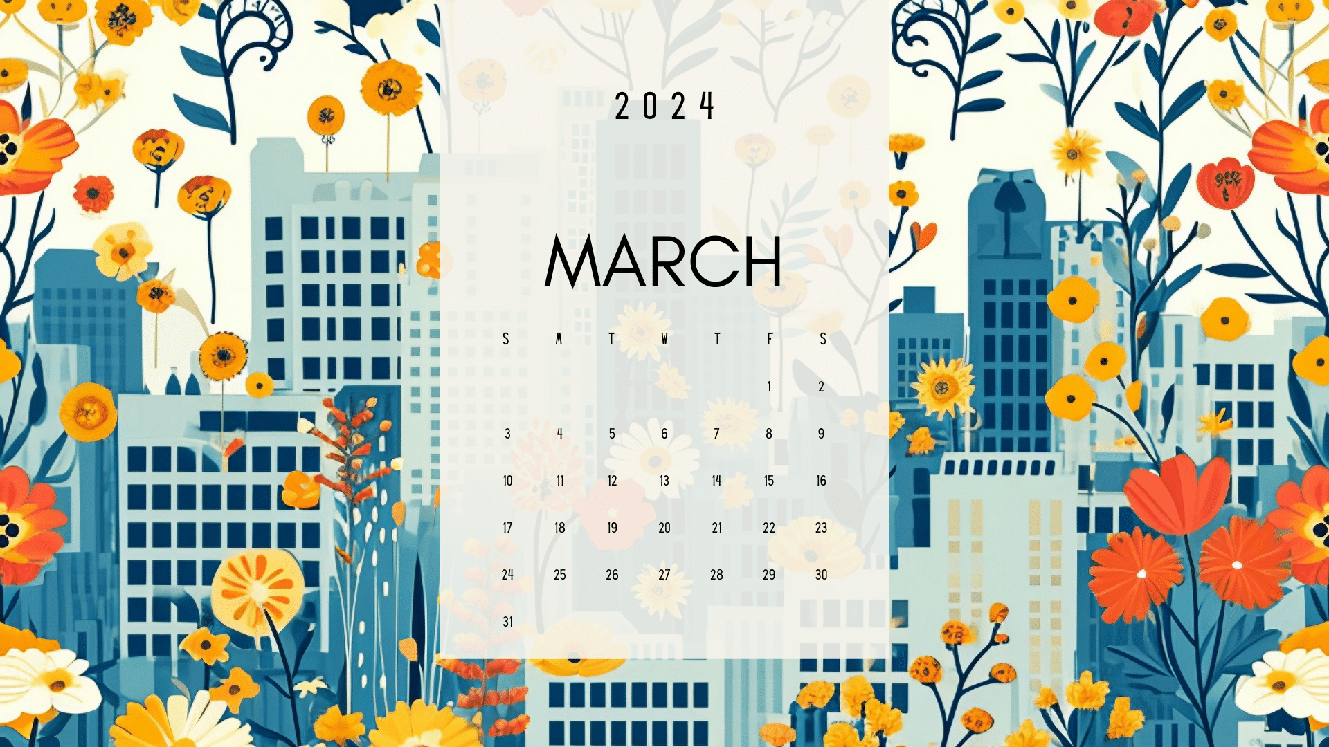 Free March Desktop Wallpaper & iPhone