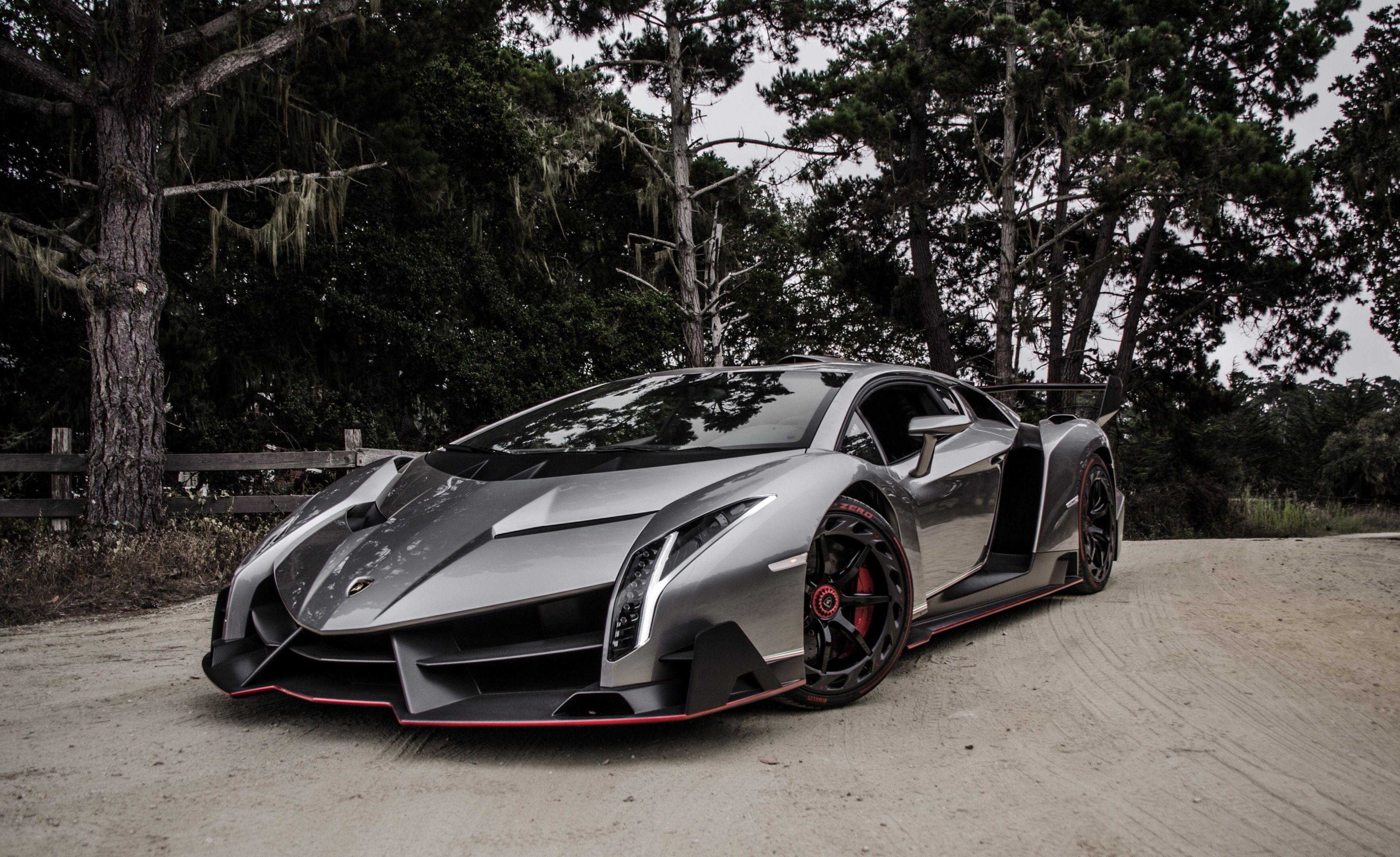 lamborghini veneno 4k