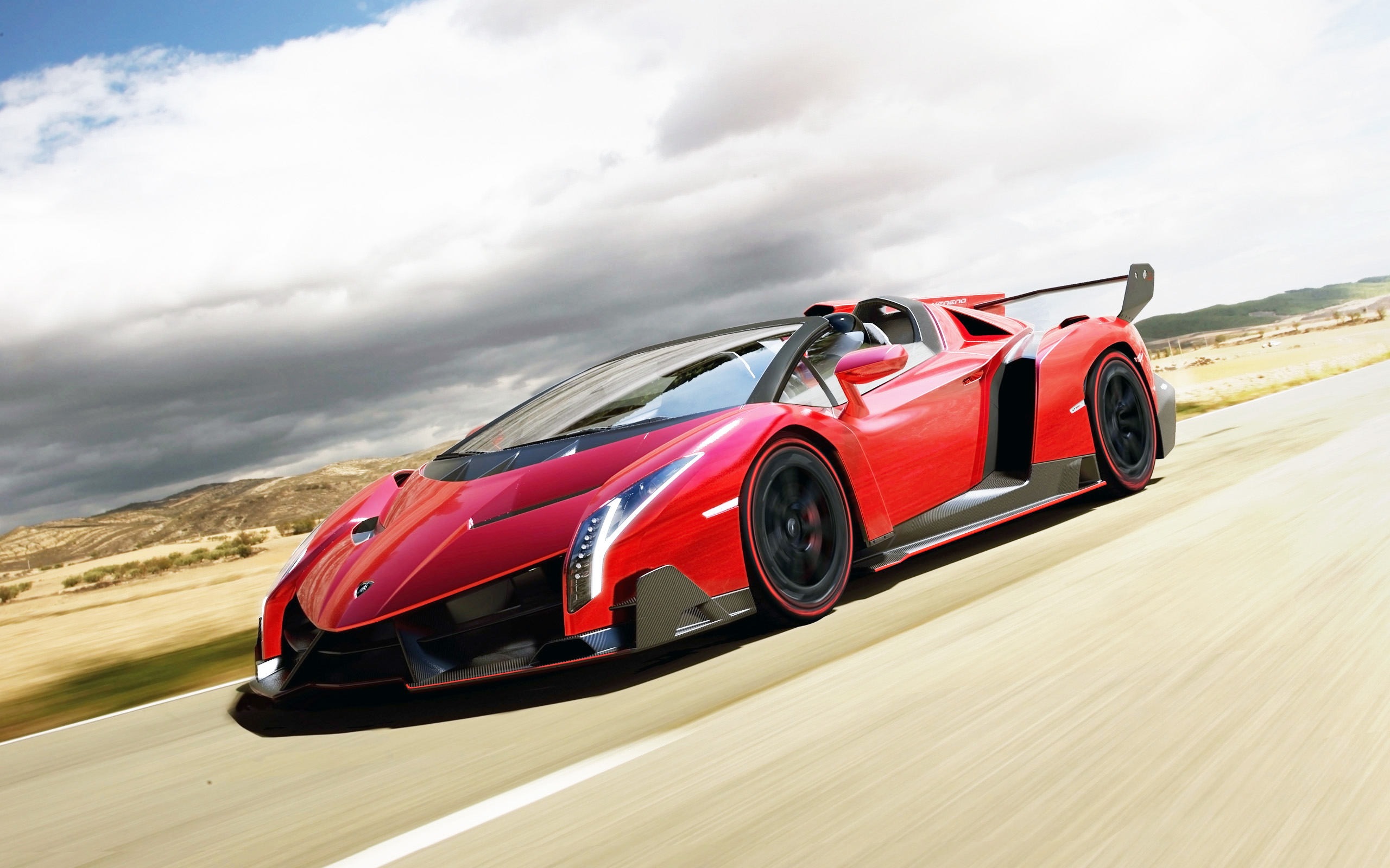 Lamborghini Veneno Roadster Wallpaper