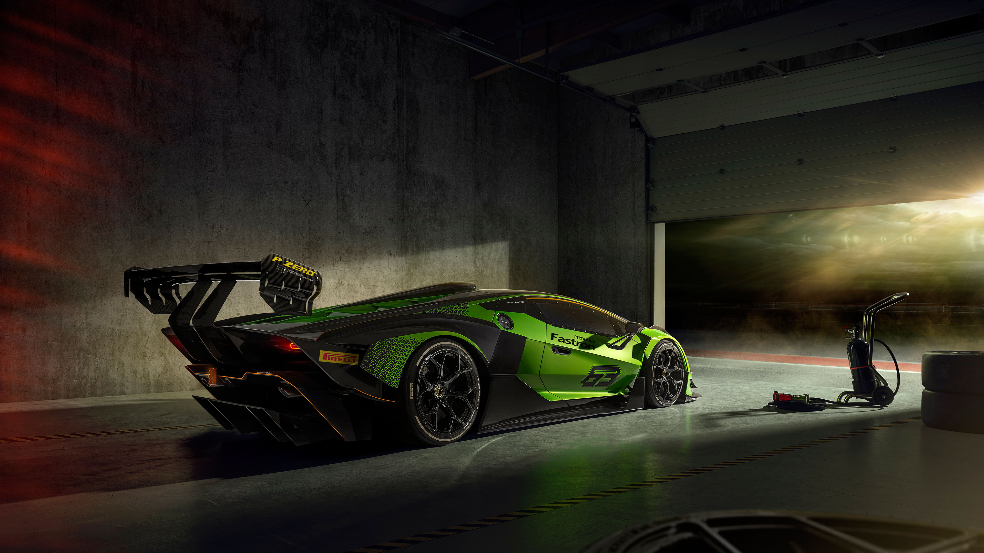 Lamborghini Essenza SCV12 4K Wallpaper