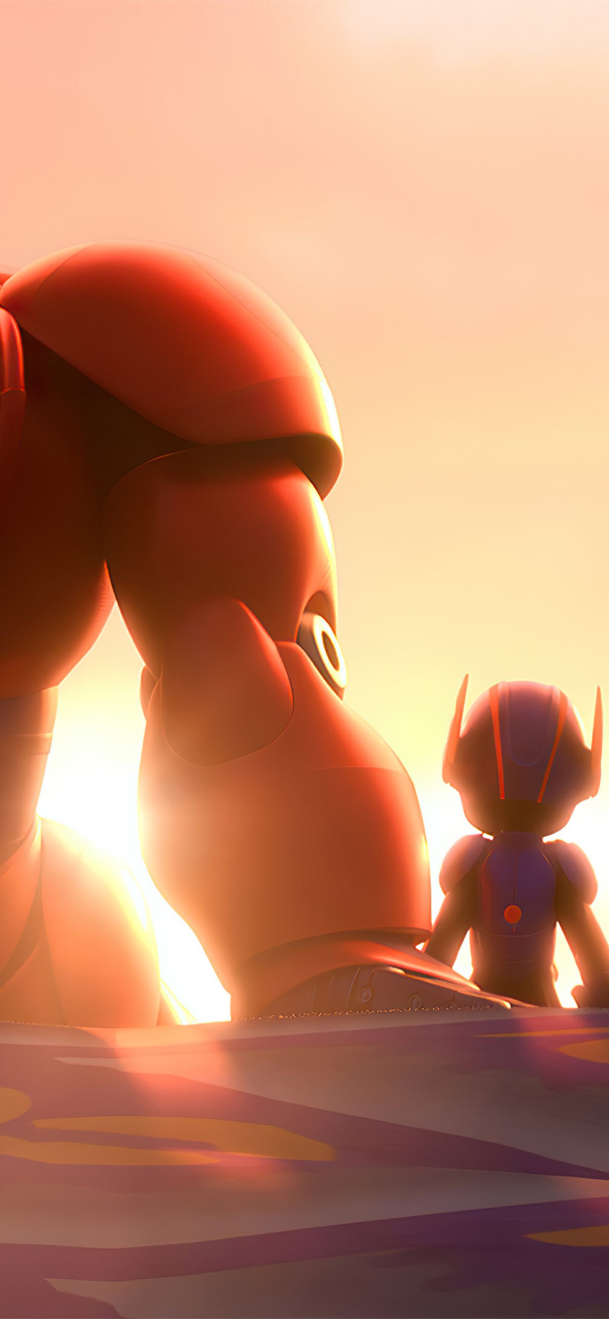 big hero 6 movie art 4k iPhone X