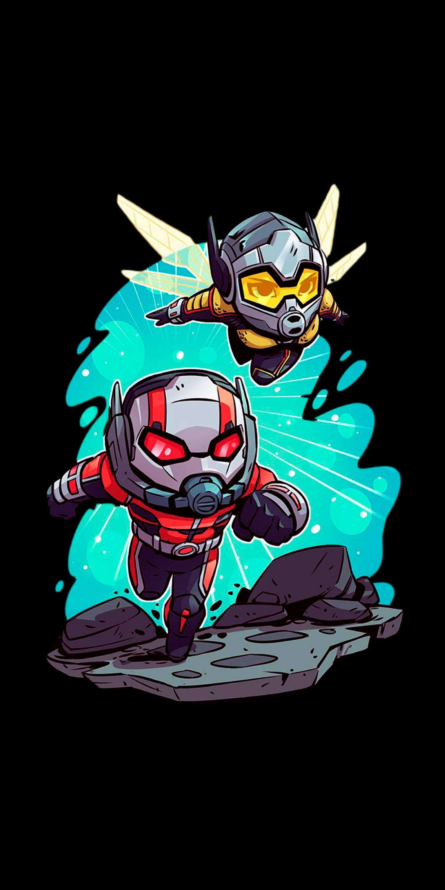 Antman and wasp iPhone Wallpaper