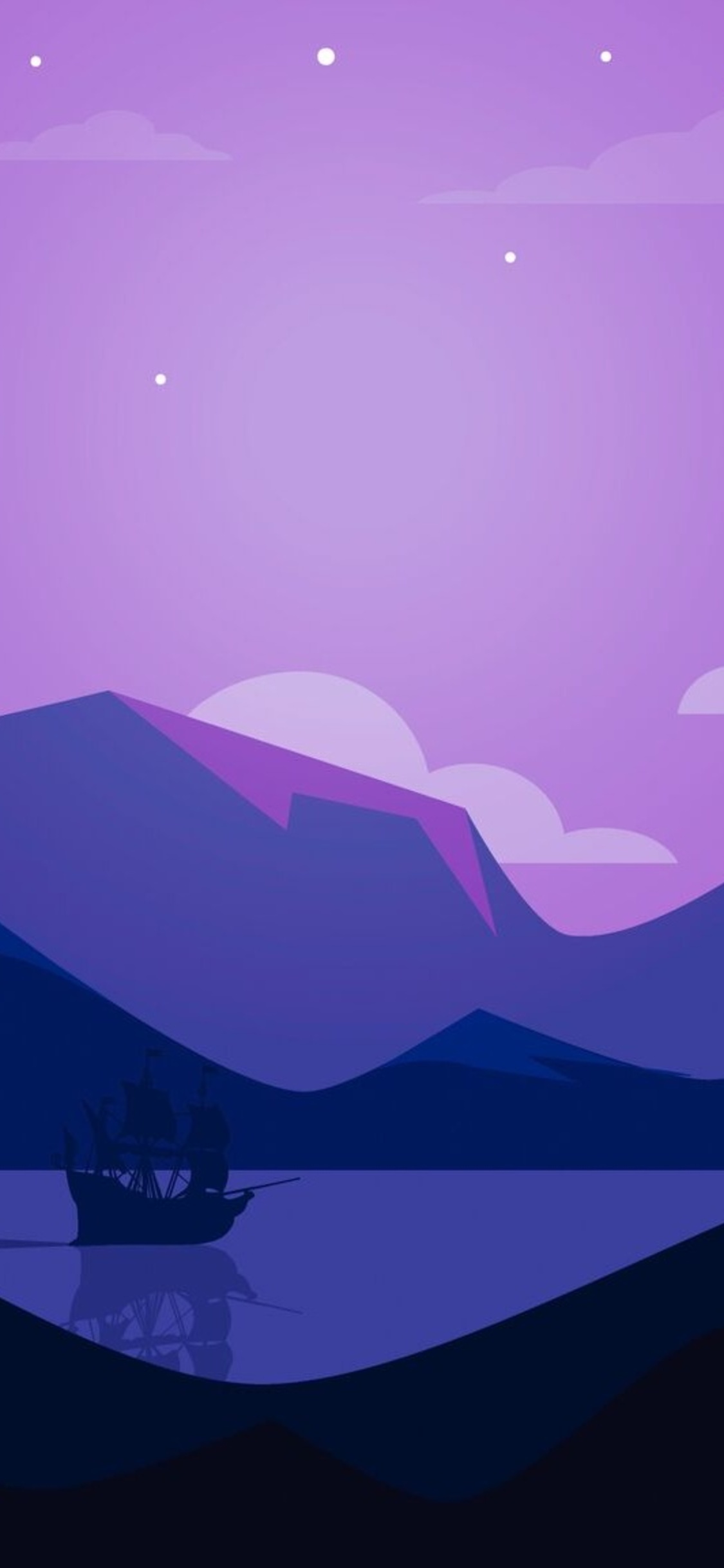 Minimalist Landscape iPhone