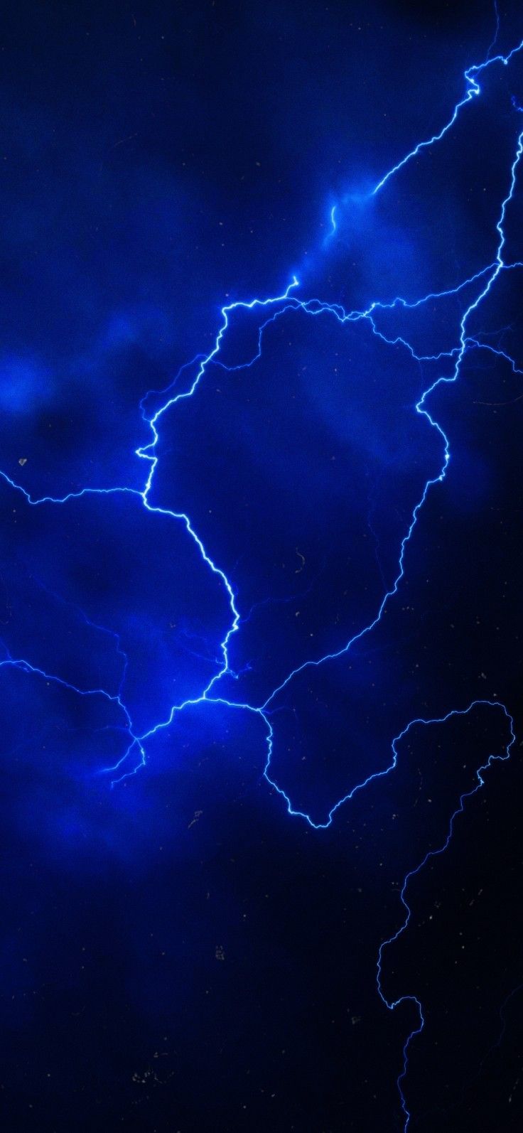 Lightning. Dark blue wallpaper, Royal