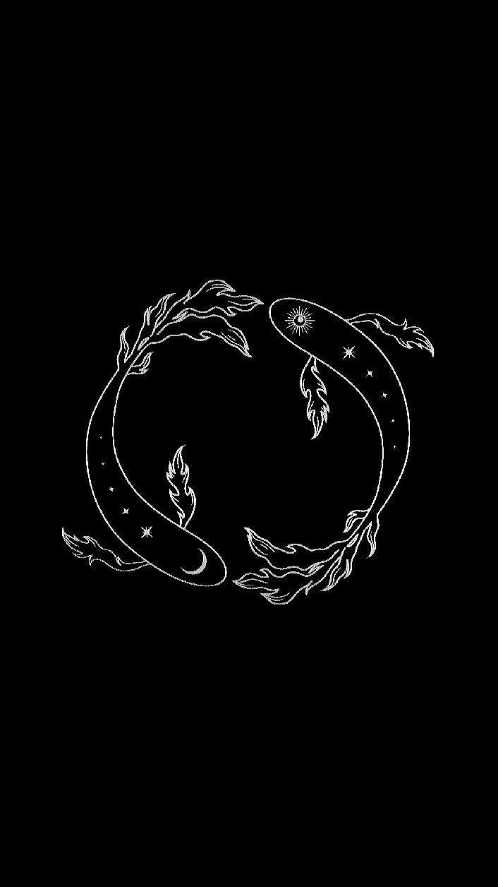 Black and white wallpaper iphone