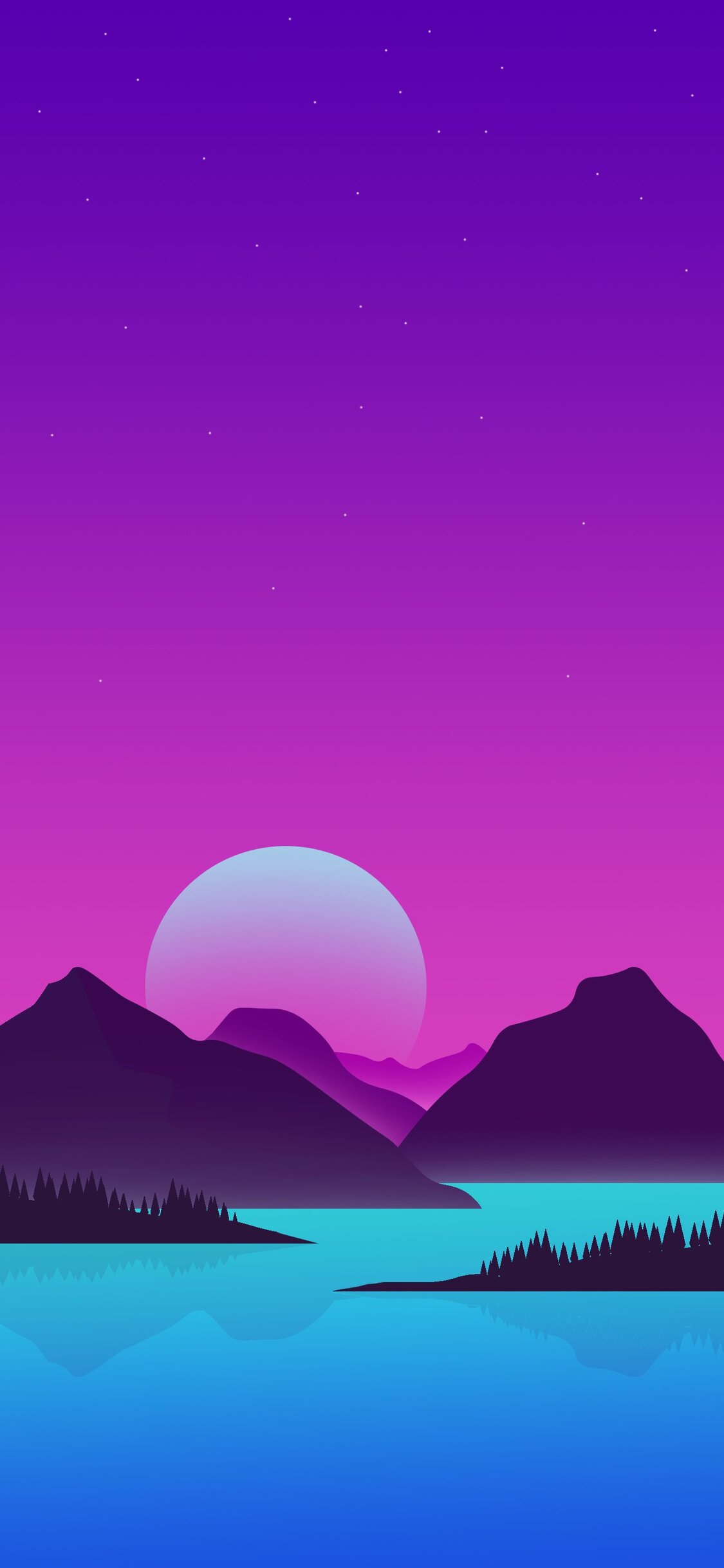 Minimal Landscape iPhone XS