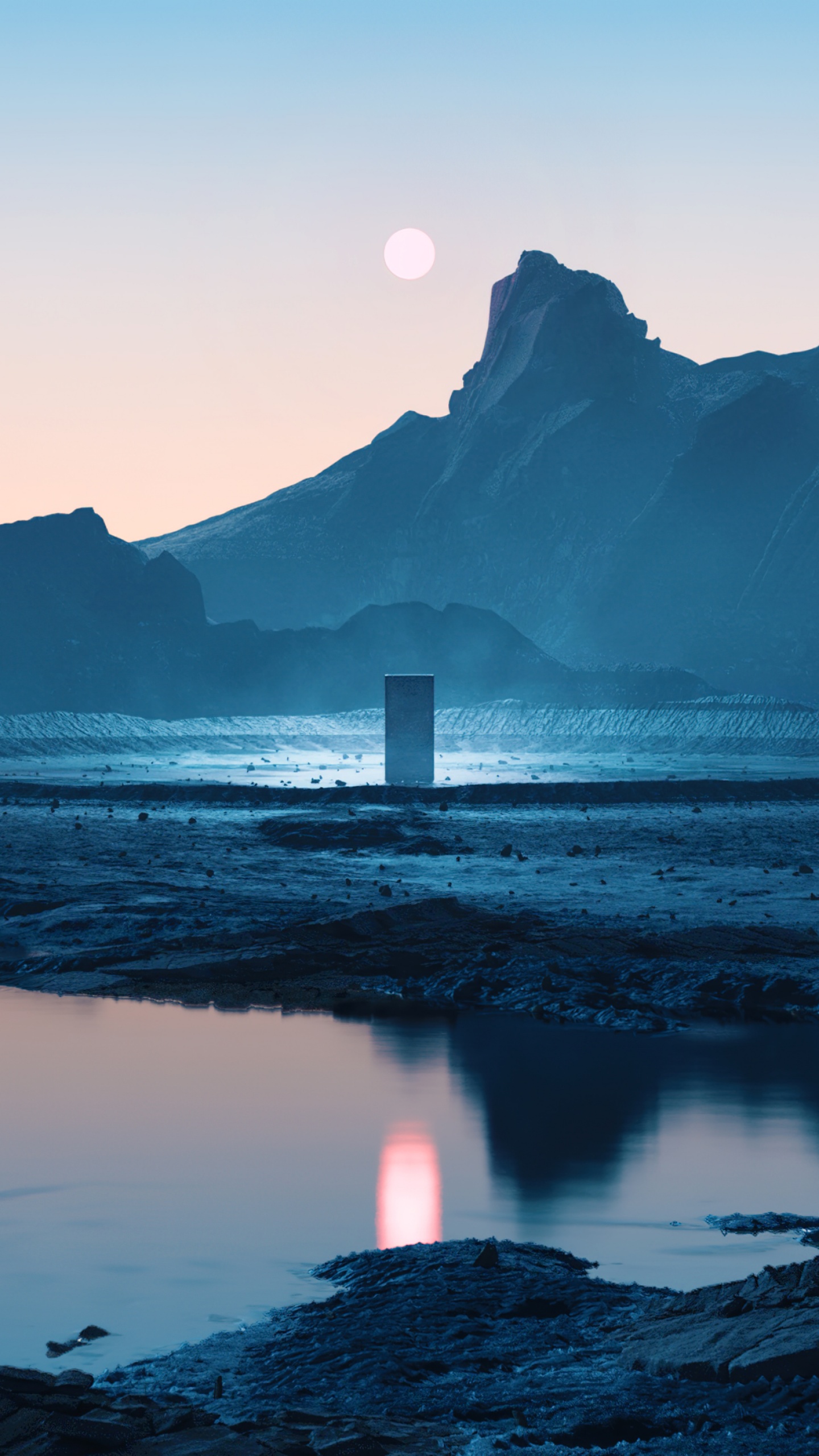 Monolith Wallpaper 4K, Landscape