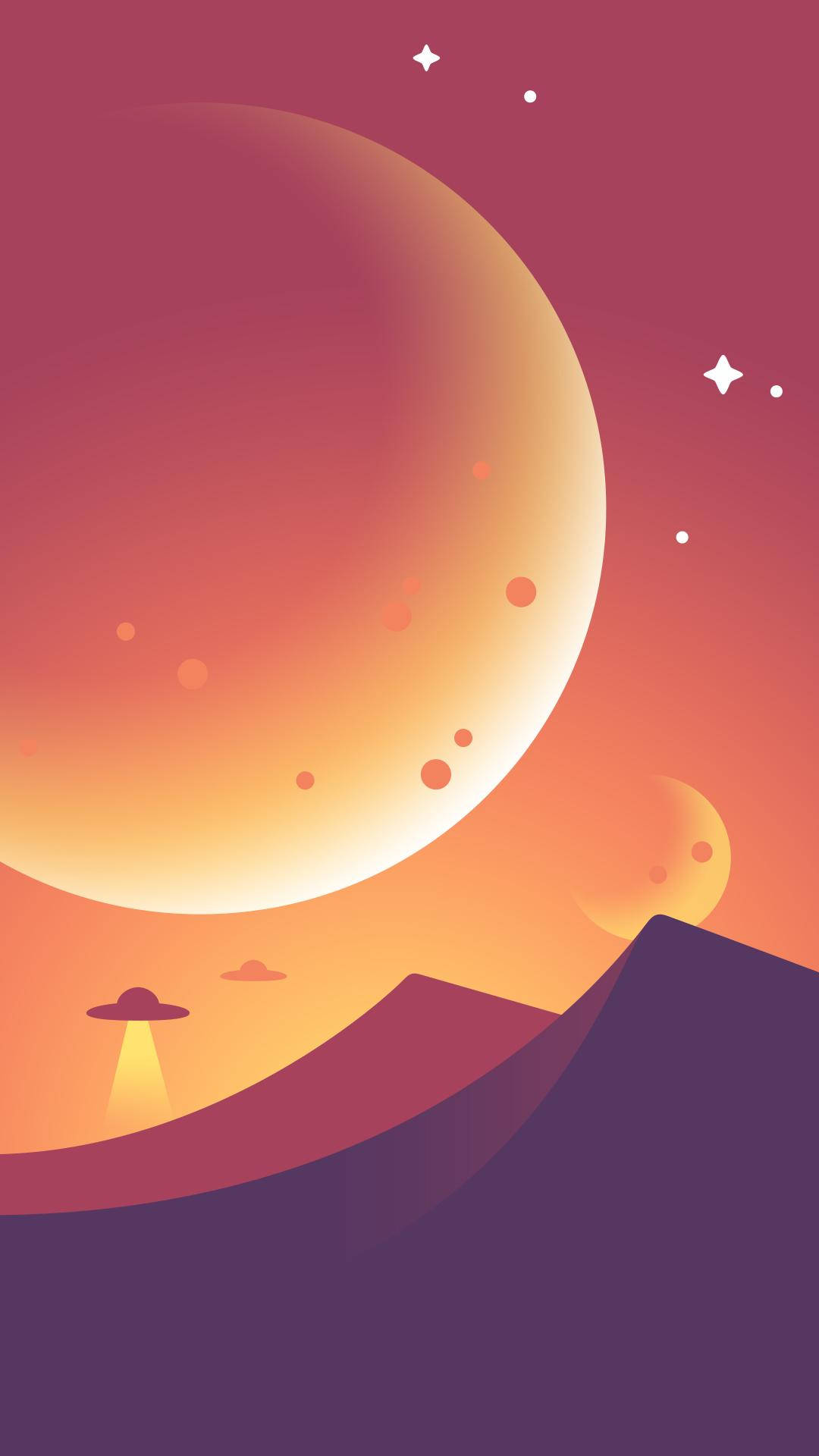 Download Moon Landscape Minimalist