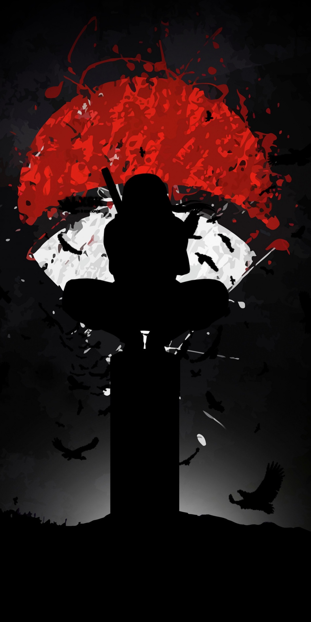 Itachi Uchiha Wallpaper 4K, AMOLED