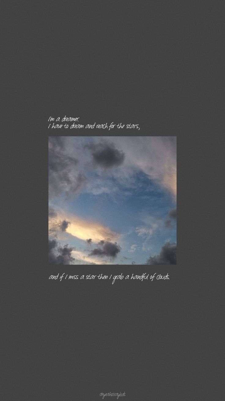 Text Aesthetic Phone Wallpaper