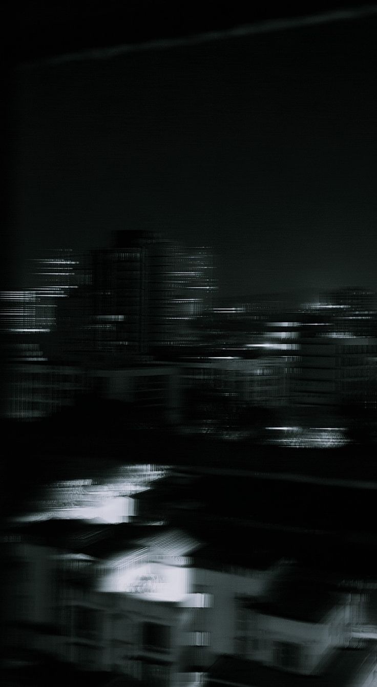 Night Aesthetic City Skyline Wallpaper