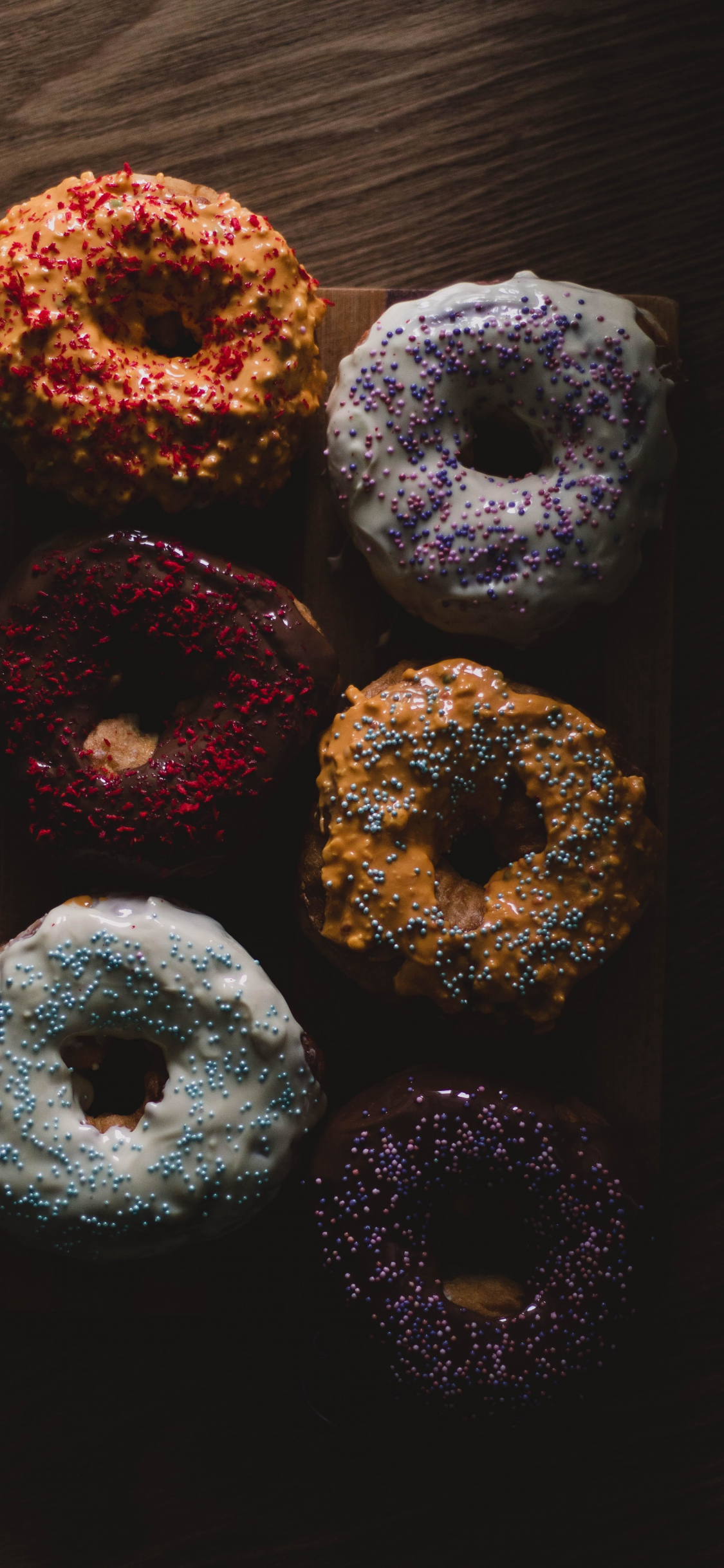 Download wallpaper 1125x2436 sweets