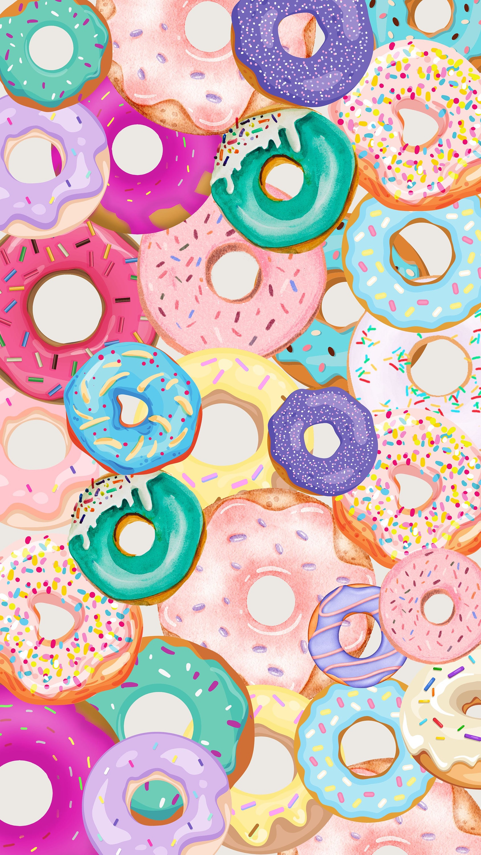 Doughnut Wallpaper iPhone Wallpaper