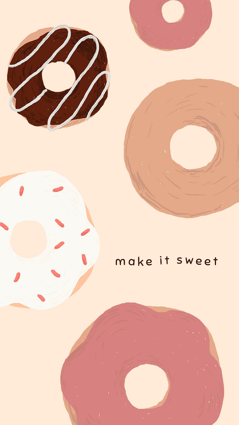 Donut Background Image. Free Photo