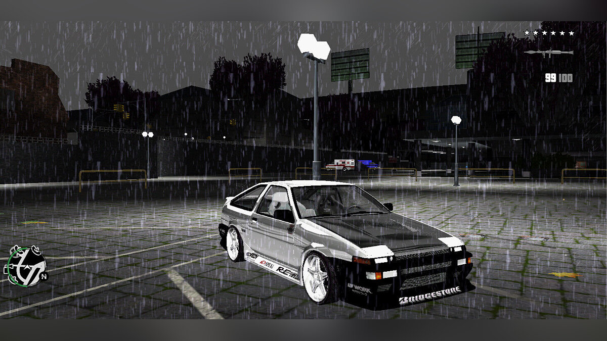 Toyota Trueno AE86 Touge Drift for GTA