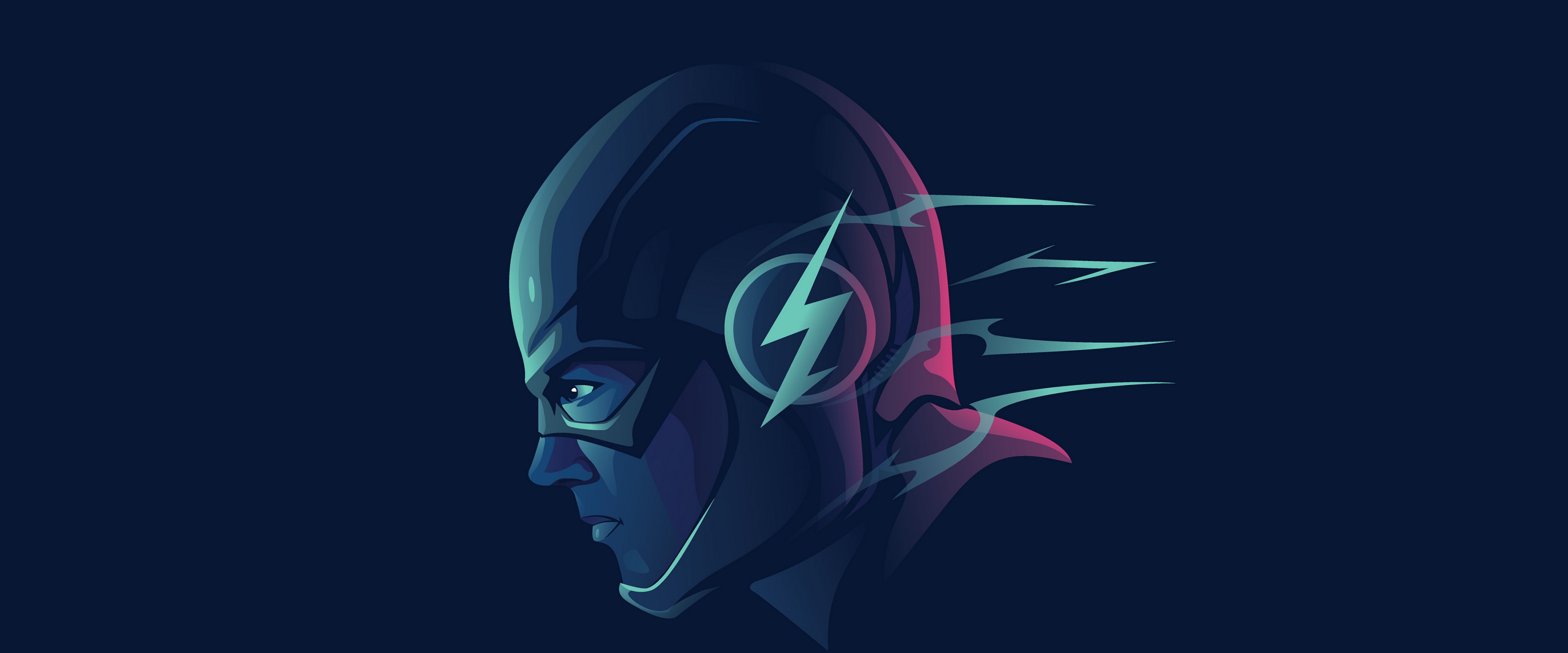 Flash Minimalist 4K Wallpaper