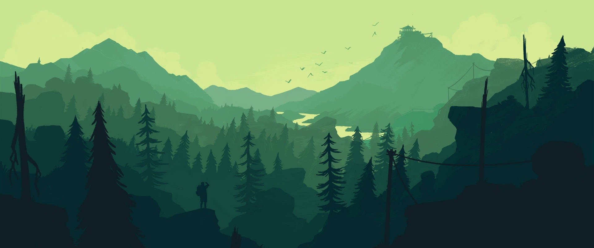 3440x1440 Minimalist Wallpaper
