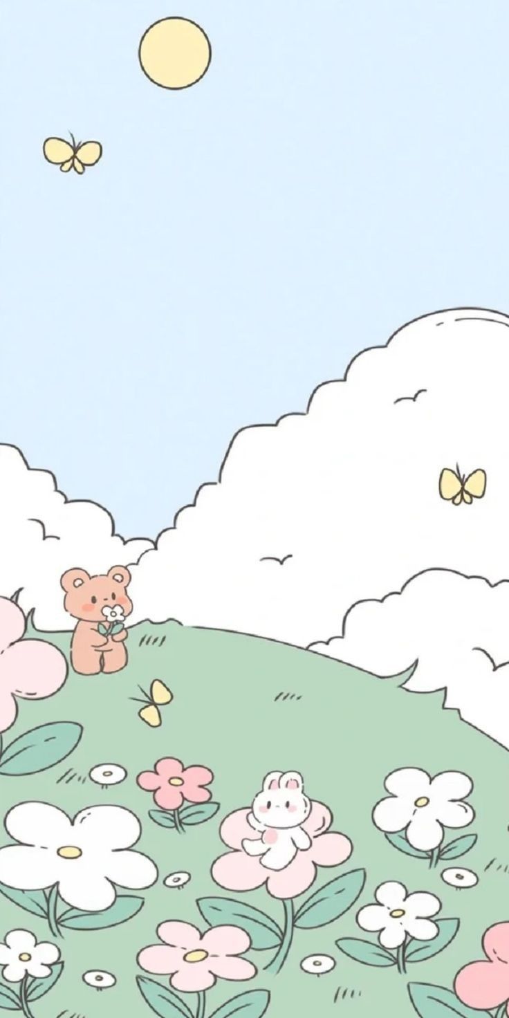 Cute Hello Kitty iPhone Wallpaper