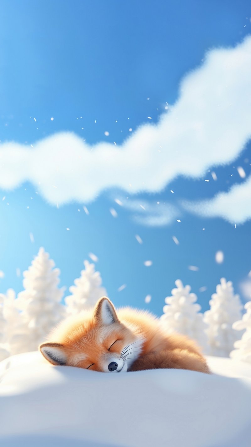 Snow Fox Image. Free Photo, PNG