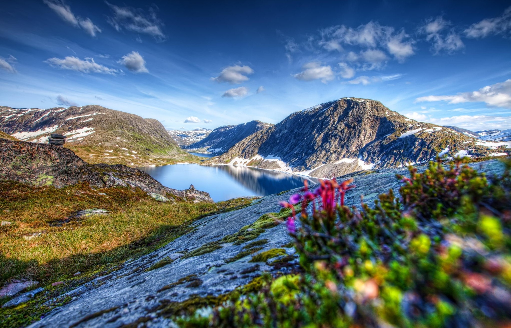 Spring In The Mountains Wallpaper