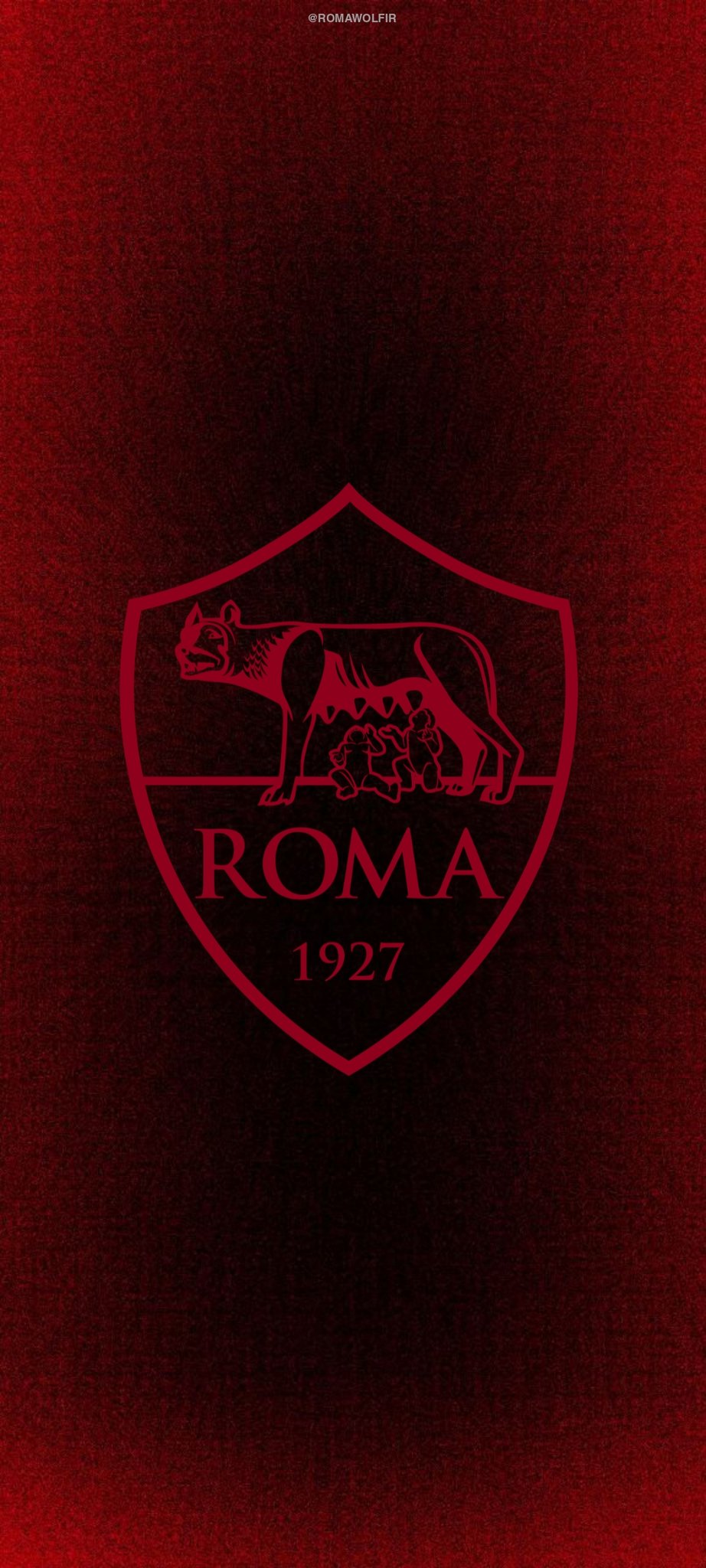 ROMA WOLF IR - #Logo #ASRoma
