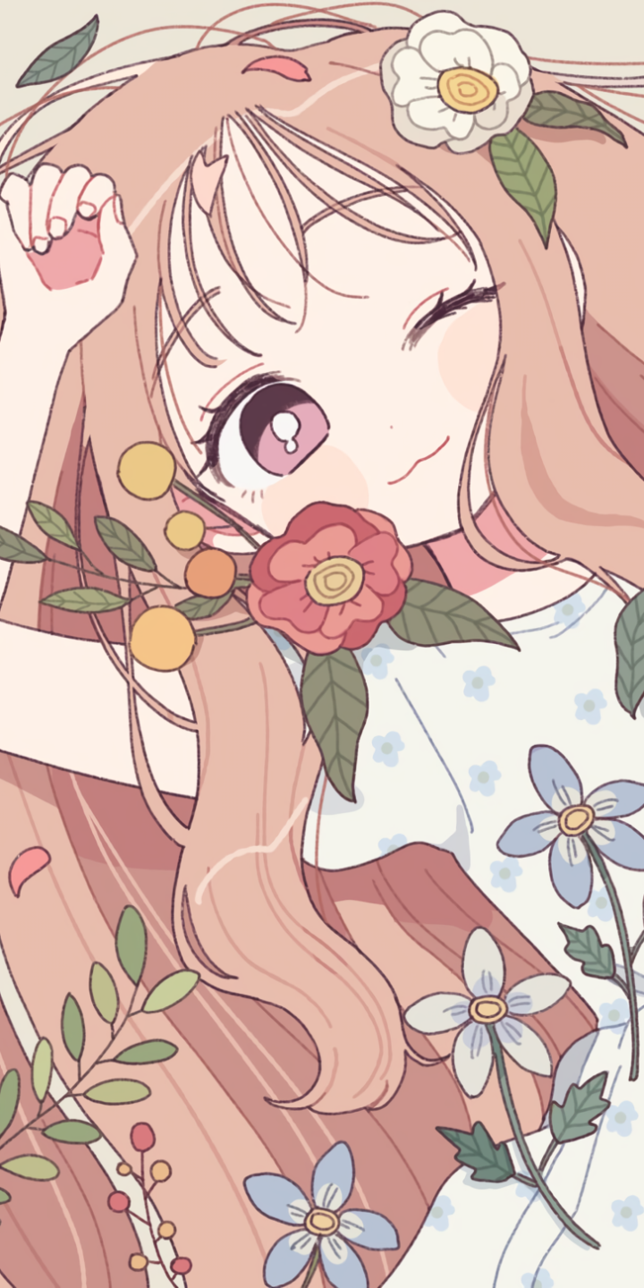 Anime Girl Phone Wallpaper