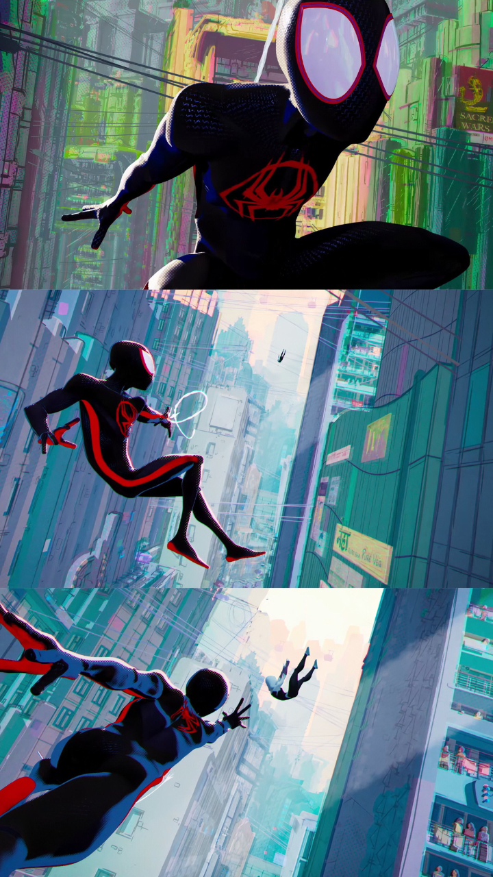 spider verse wallpaper