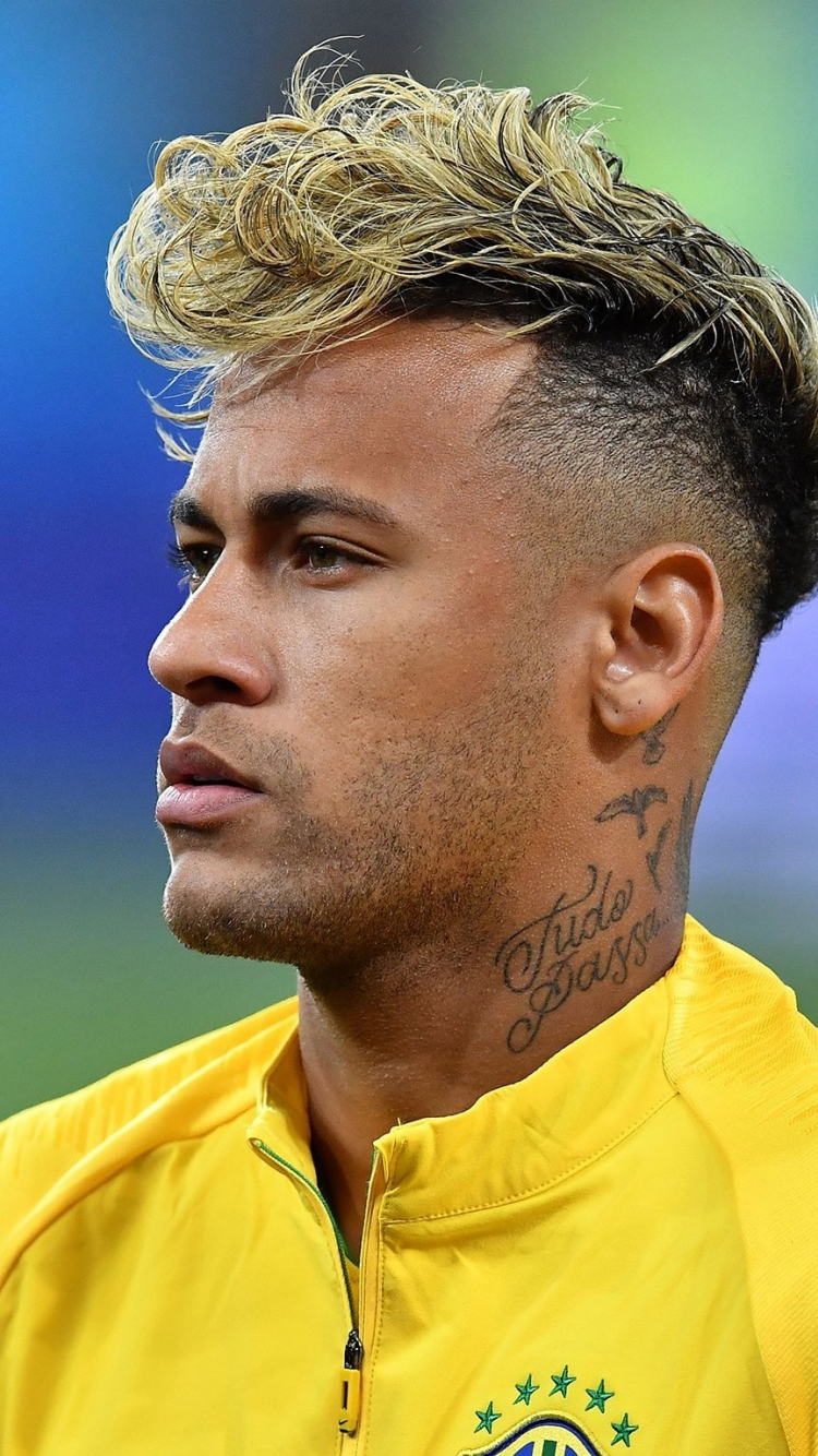 Download wallpaper 750x1334 neymar