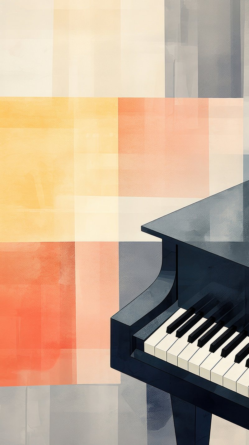 Piano Wallpaper Image. Free Photo
