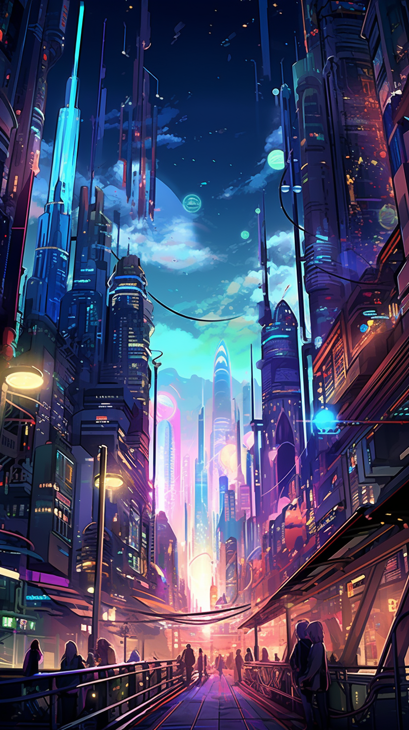 Virtual Reality Manga Wallpaper: HD
