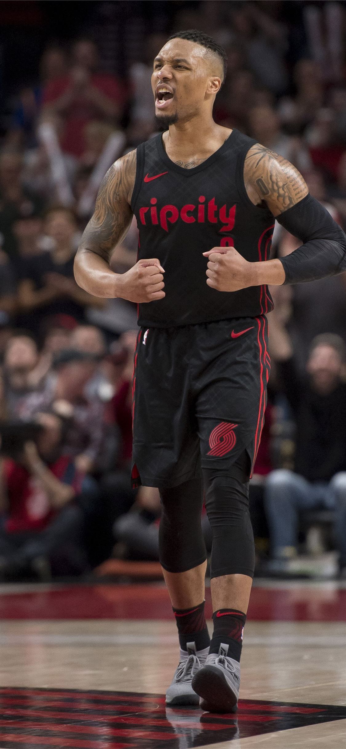 Damian Lillard after Portland Trail