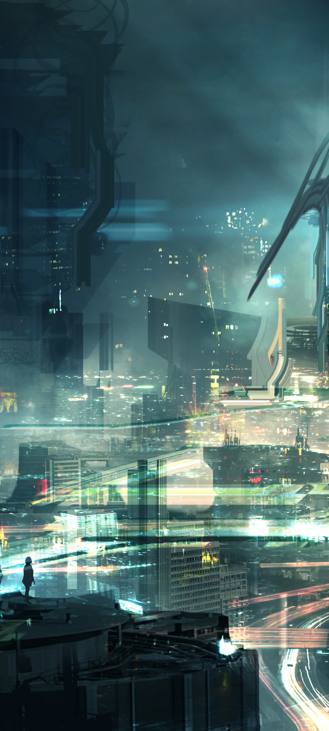 Download Futuristic City wallpaper