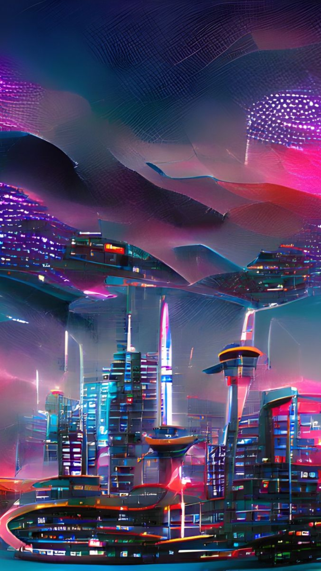Future City Phone Wallpapers Wallpaper Cave