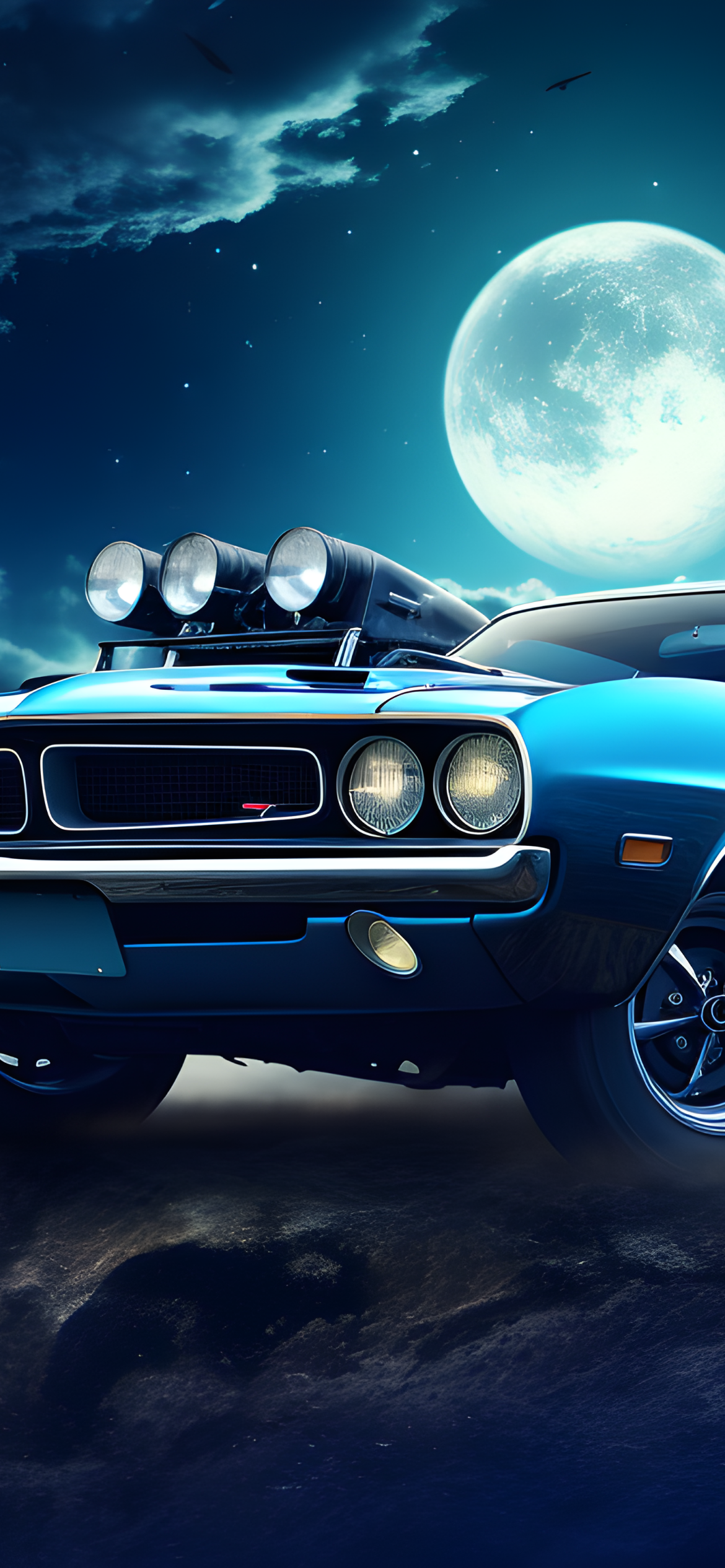 Muscle Car Phone Wallpaper