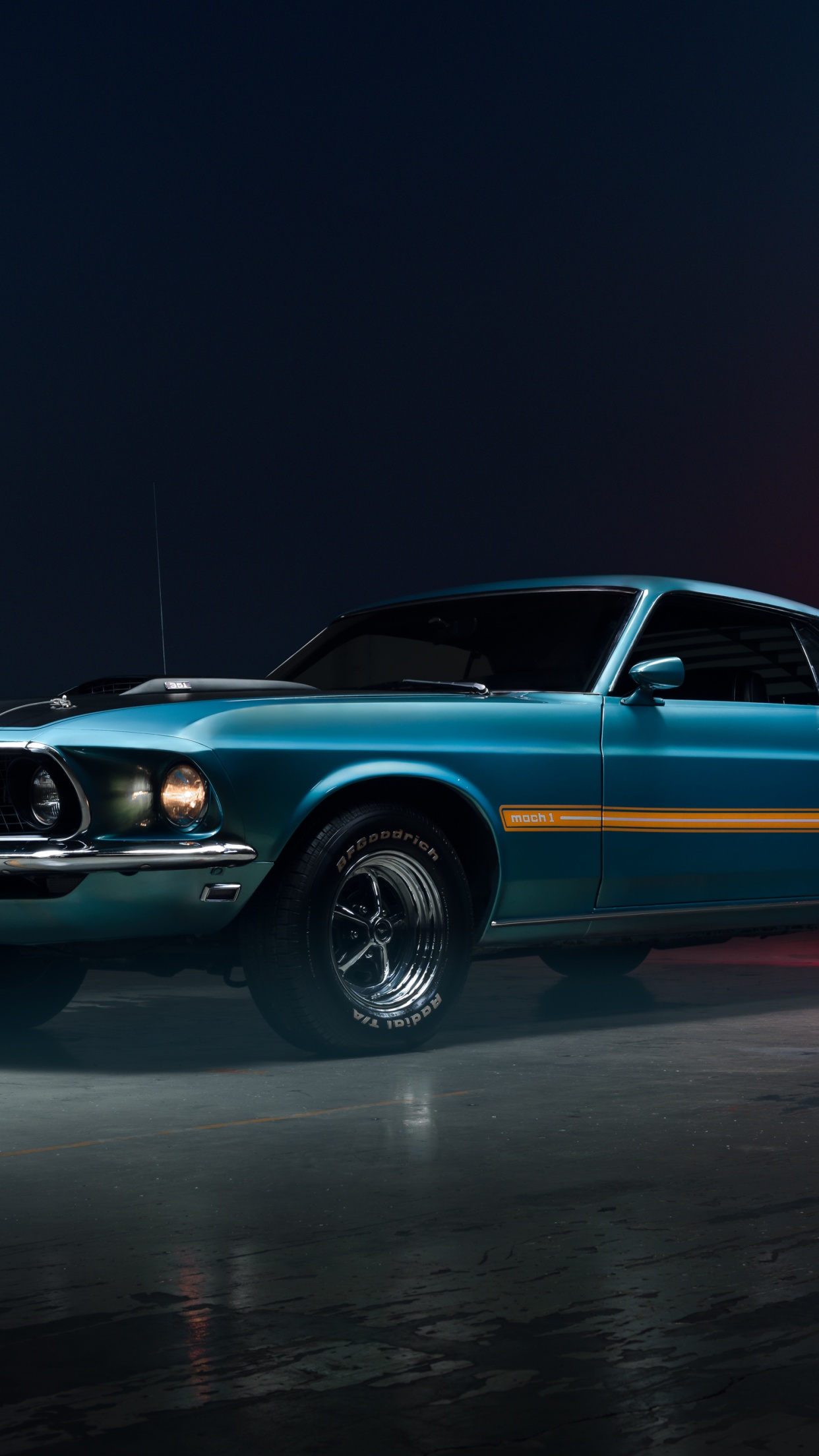 Mustang Mach 1 4K Wallpaper