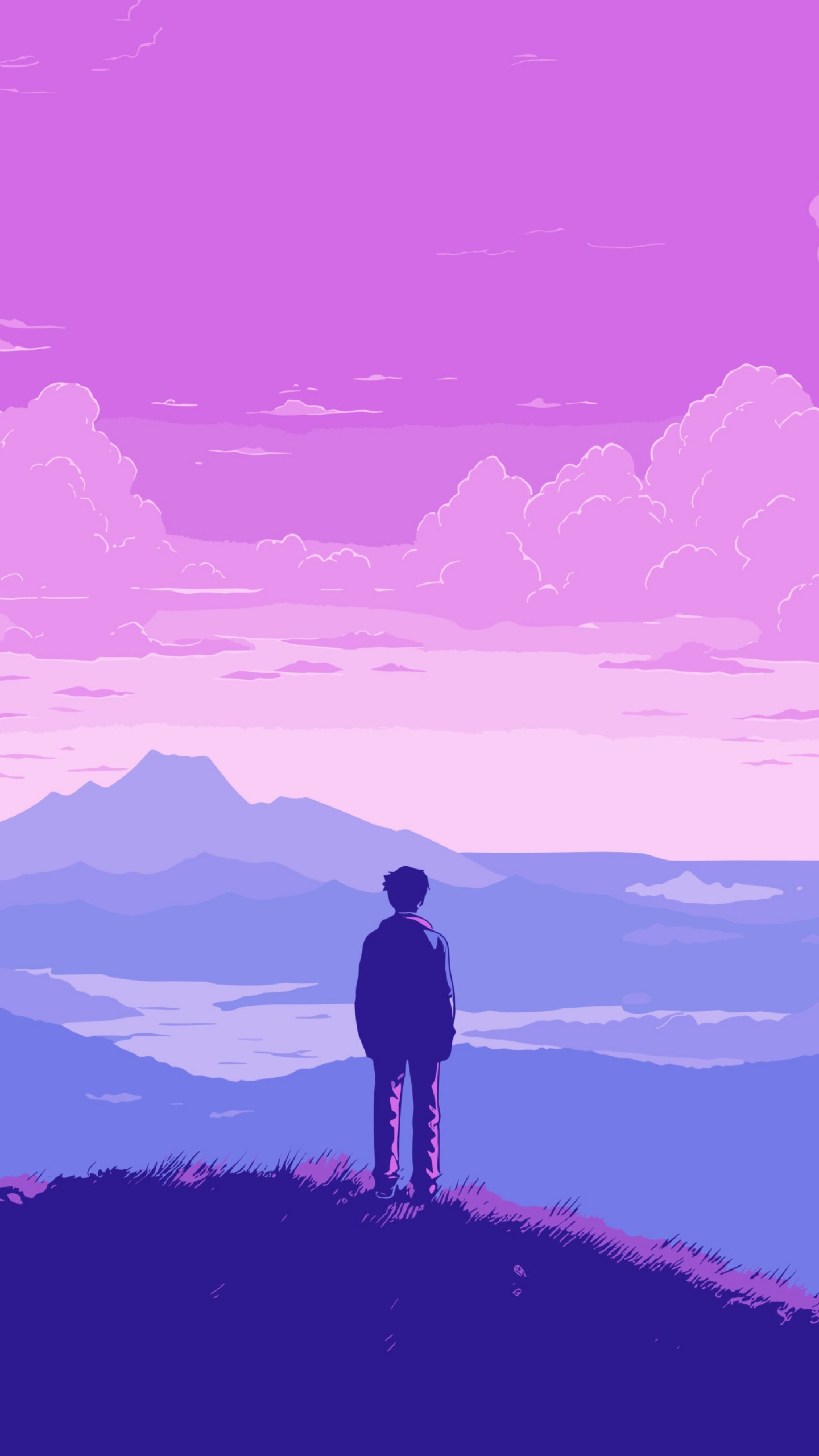 Lofi boy Wallpaper 4K, Landscape, Pixel